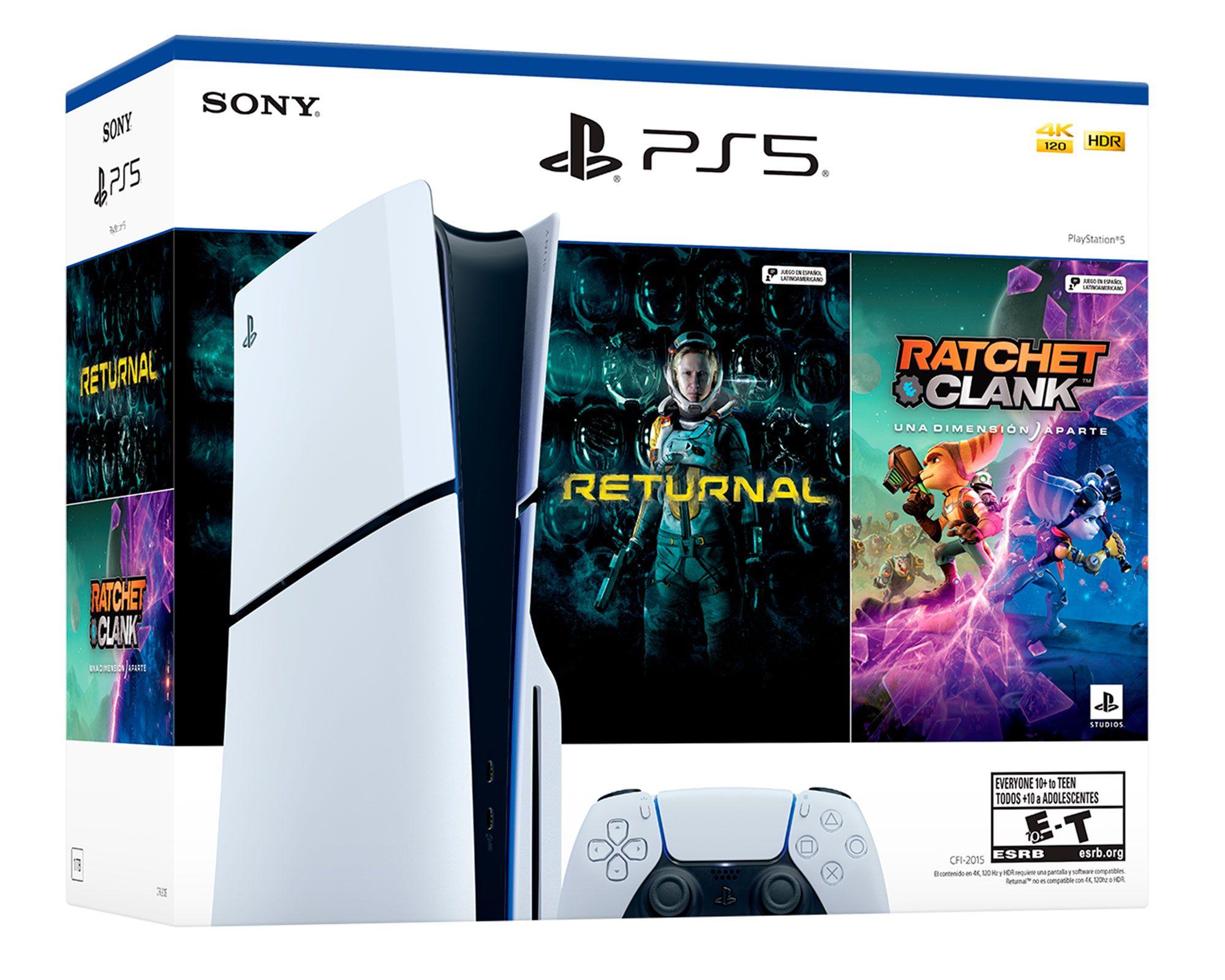 Consola PS5 Disco Slim + 2 juegos-2