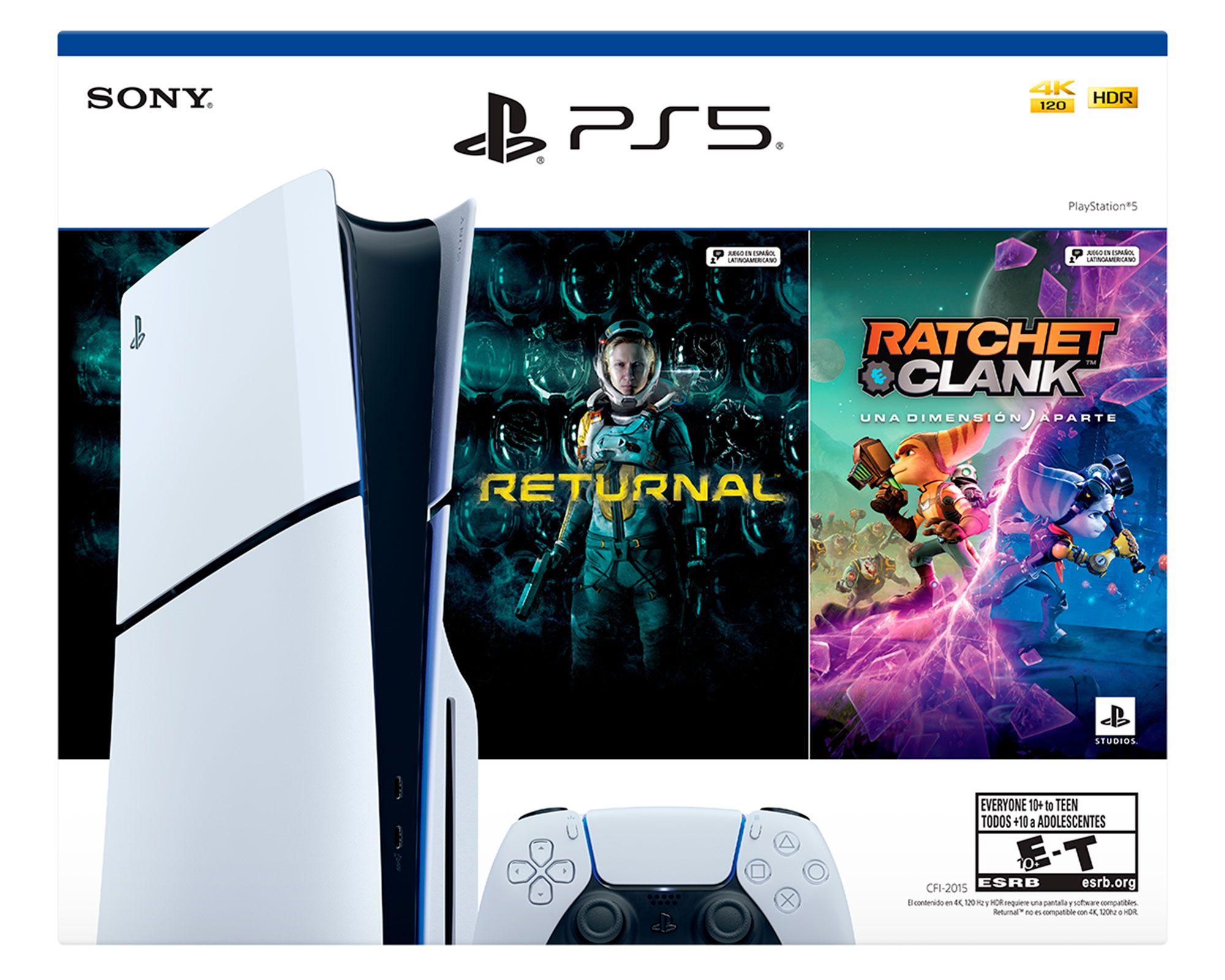 Consola PS5 Disco Slim + 2 juegos-1
