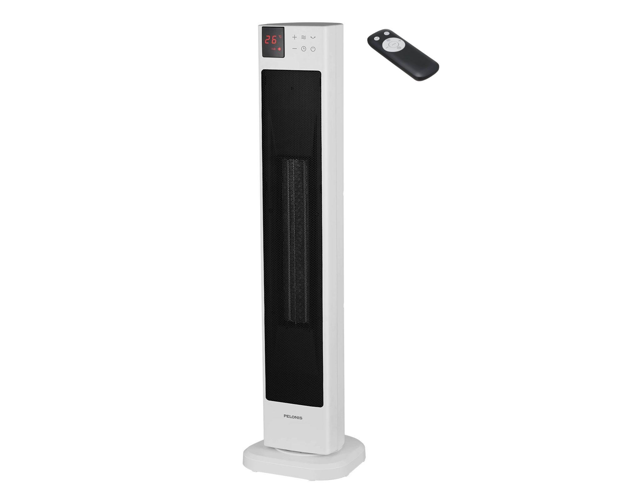 Termoventilador torre NTH20-22GR 2000W blanco/gris-2