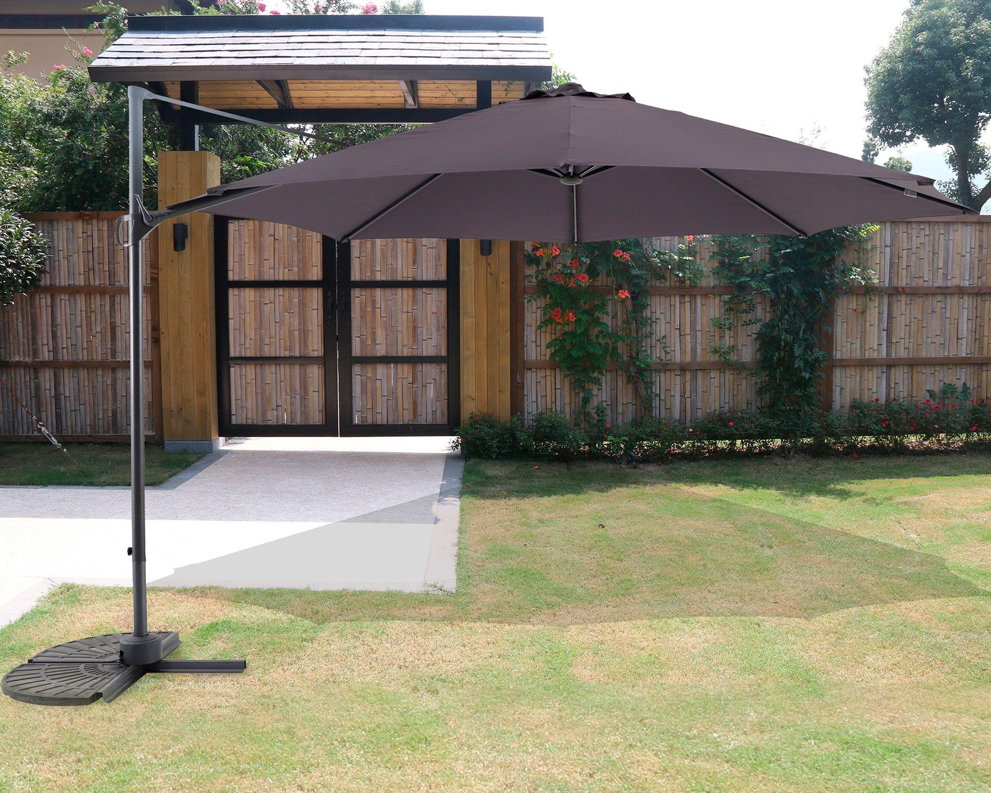 Sombrilla gris oscuro 350 cm-3