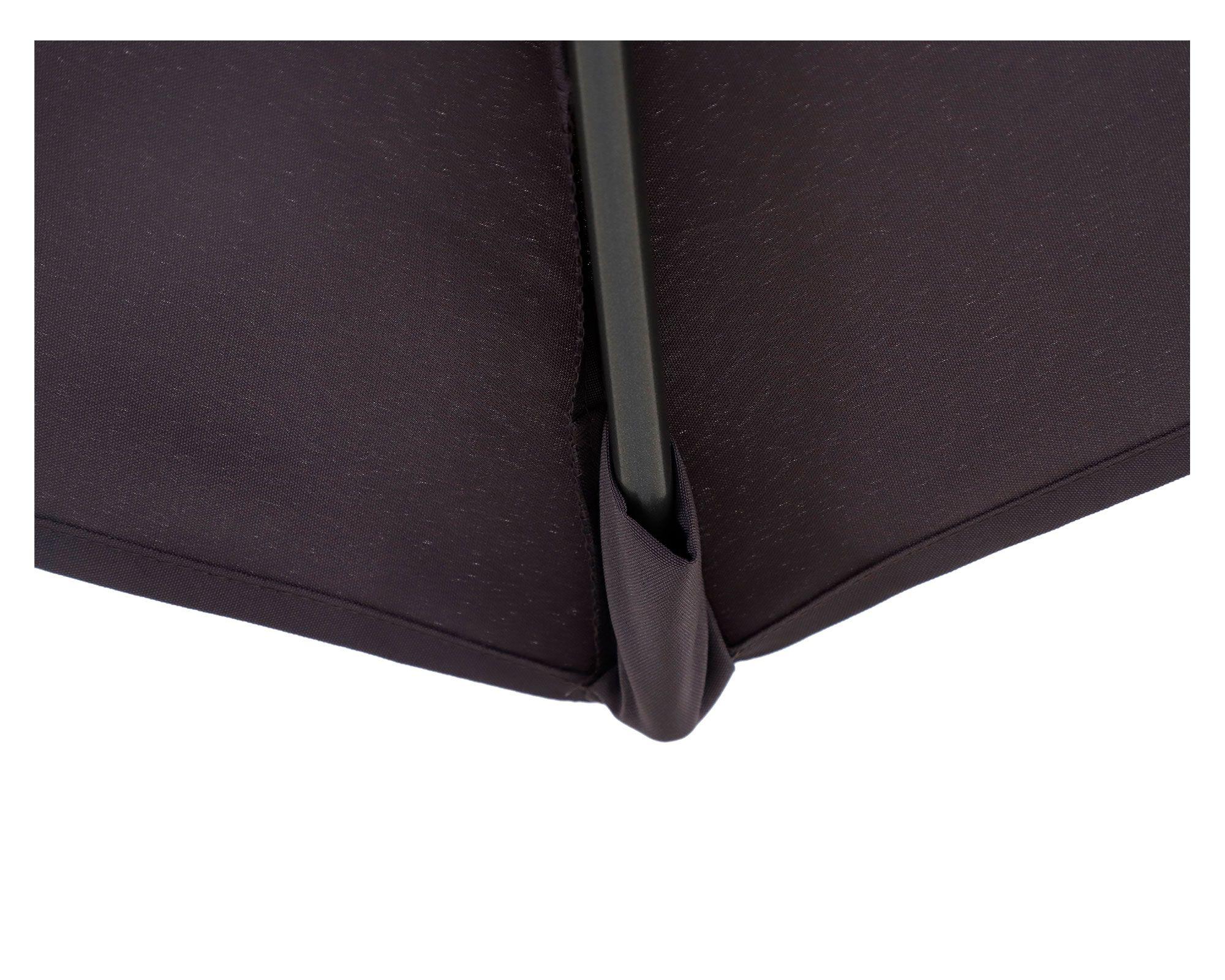 Sombrilla gris oscuro 350 cm-2