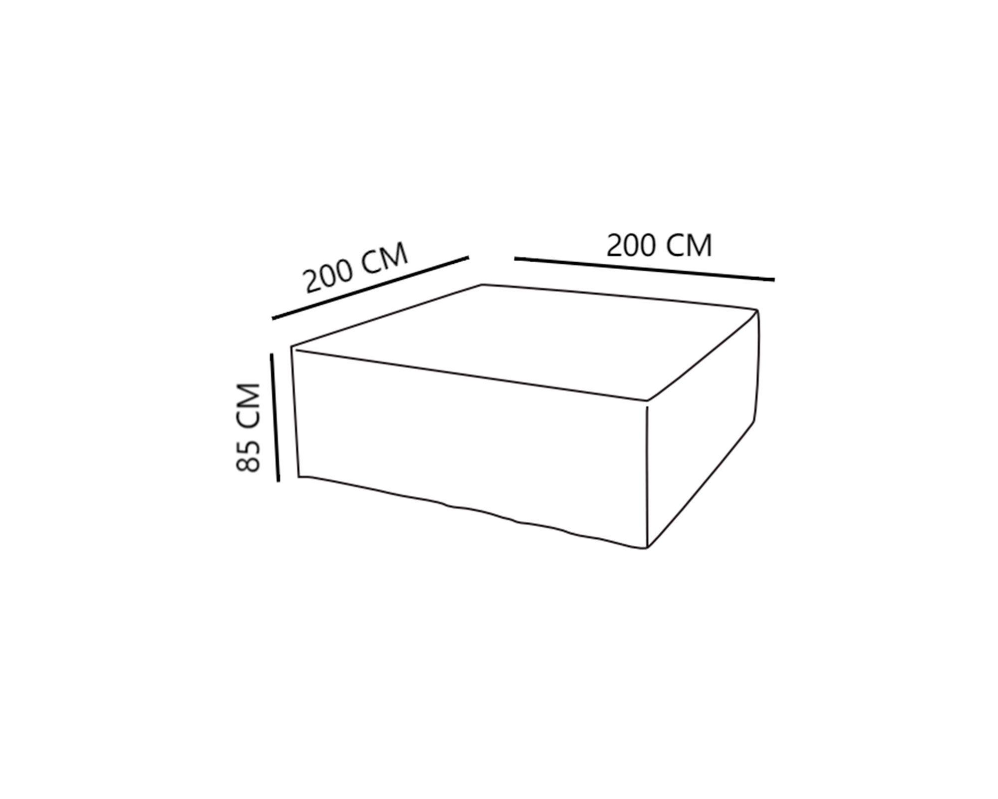 Cubierta living Oxford 85x200x200 cm-3