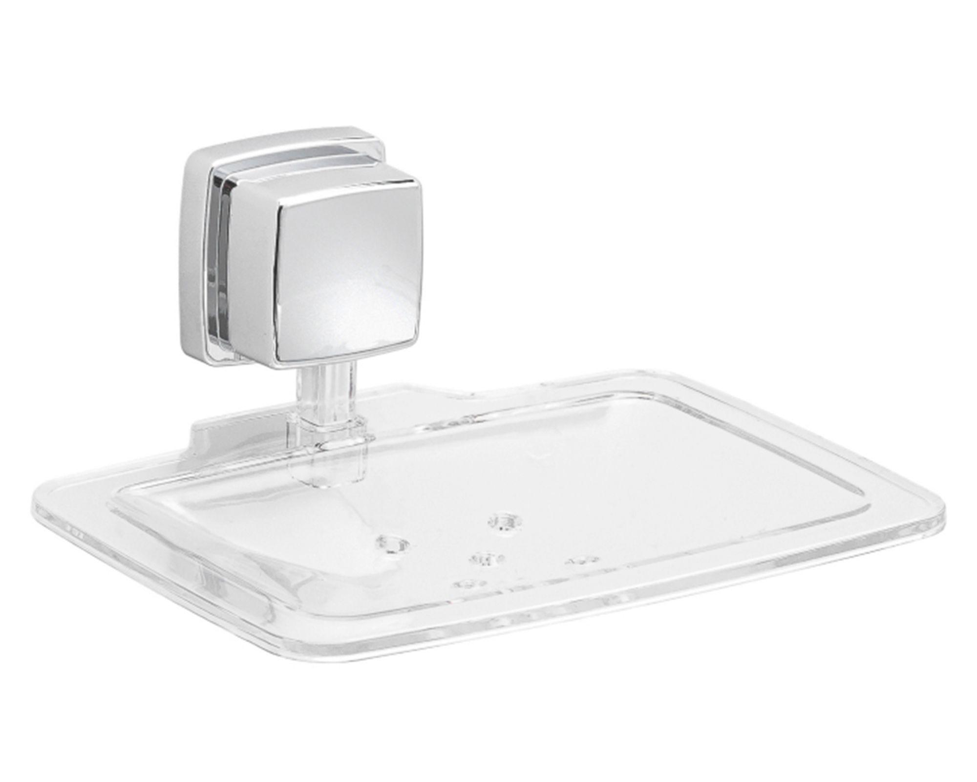 Kit accesorios baño Prato cromo 5 piezas-4