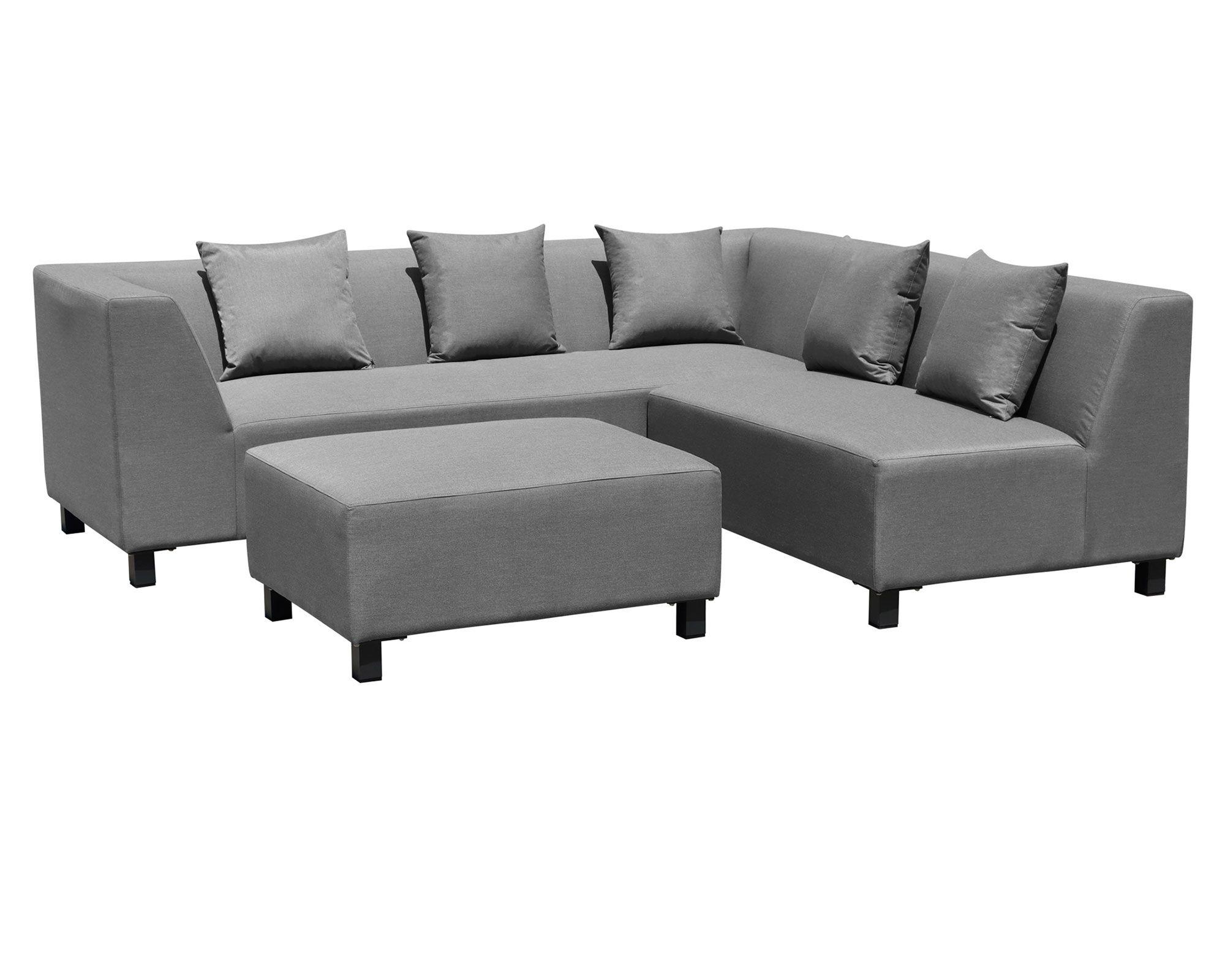 Set living Modular 4 personas gris-1