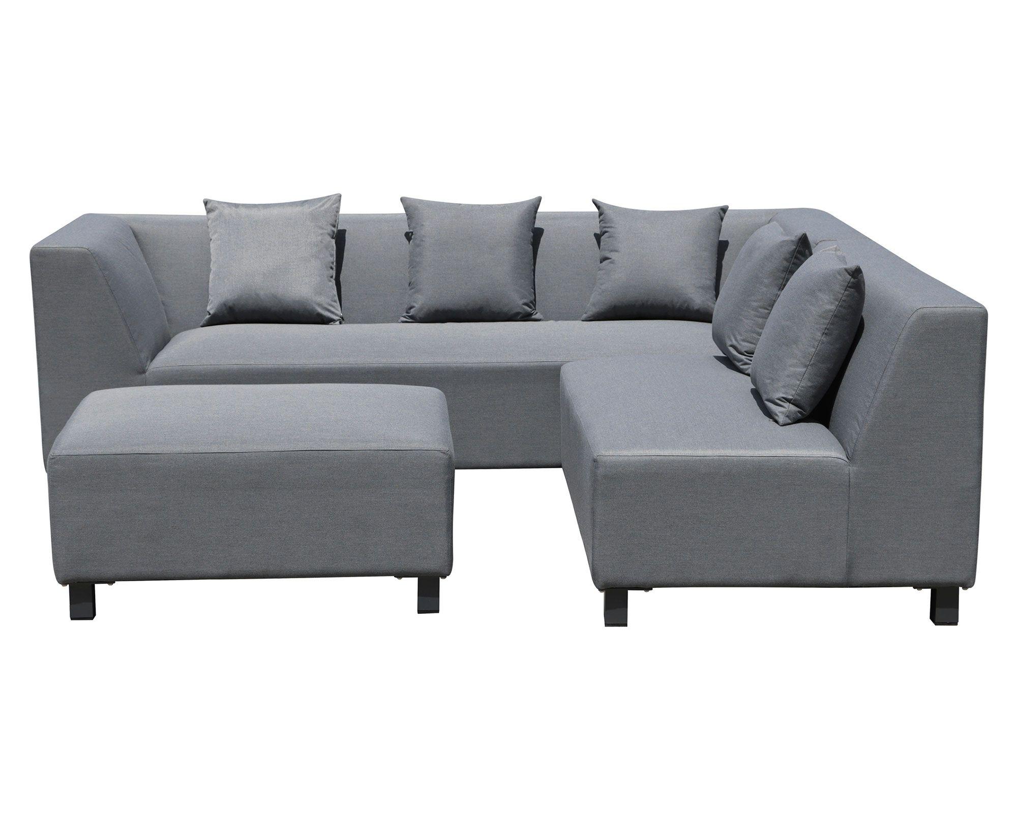 Set living Modular 4 personas gris-0