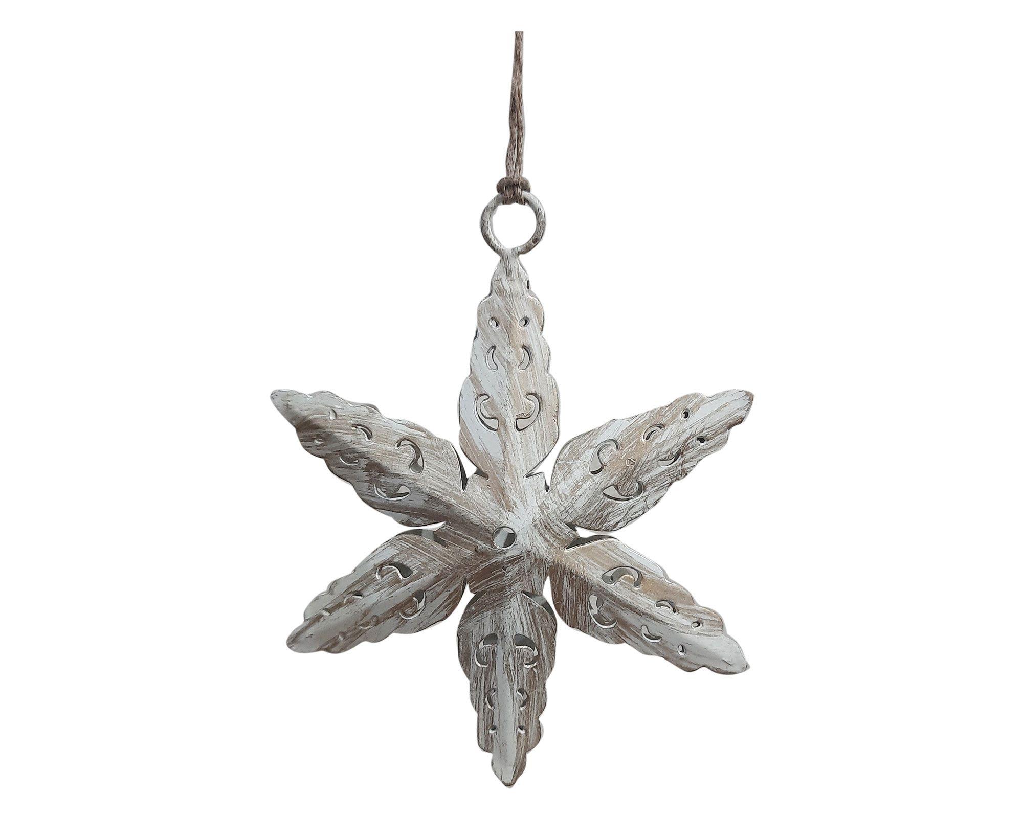 Colgante decorativo Copo M blanco-0