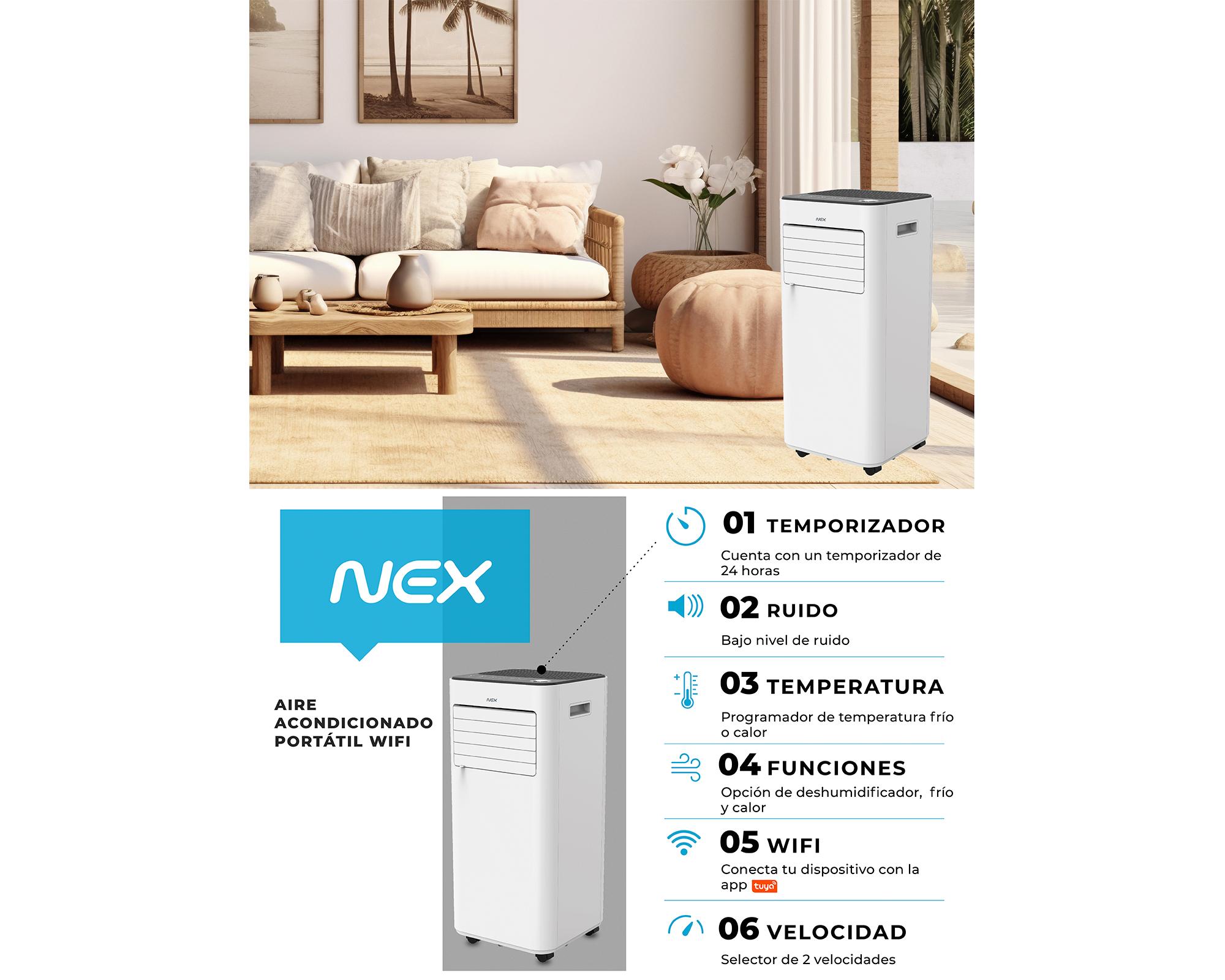 Aire acondicionado 9000BTU ACP09288-FCWIFI-6