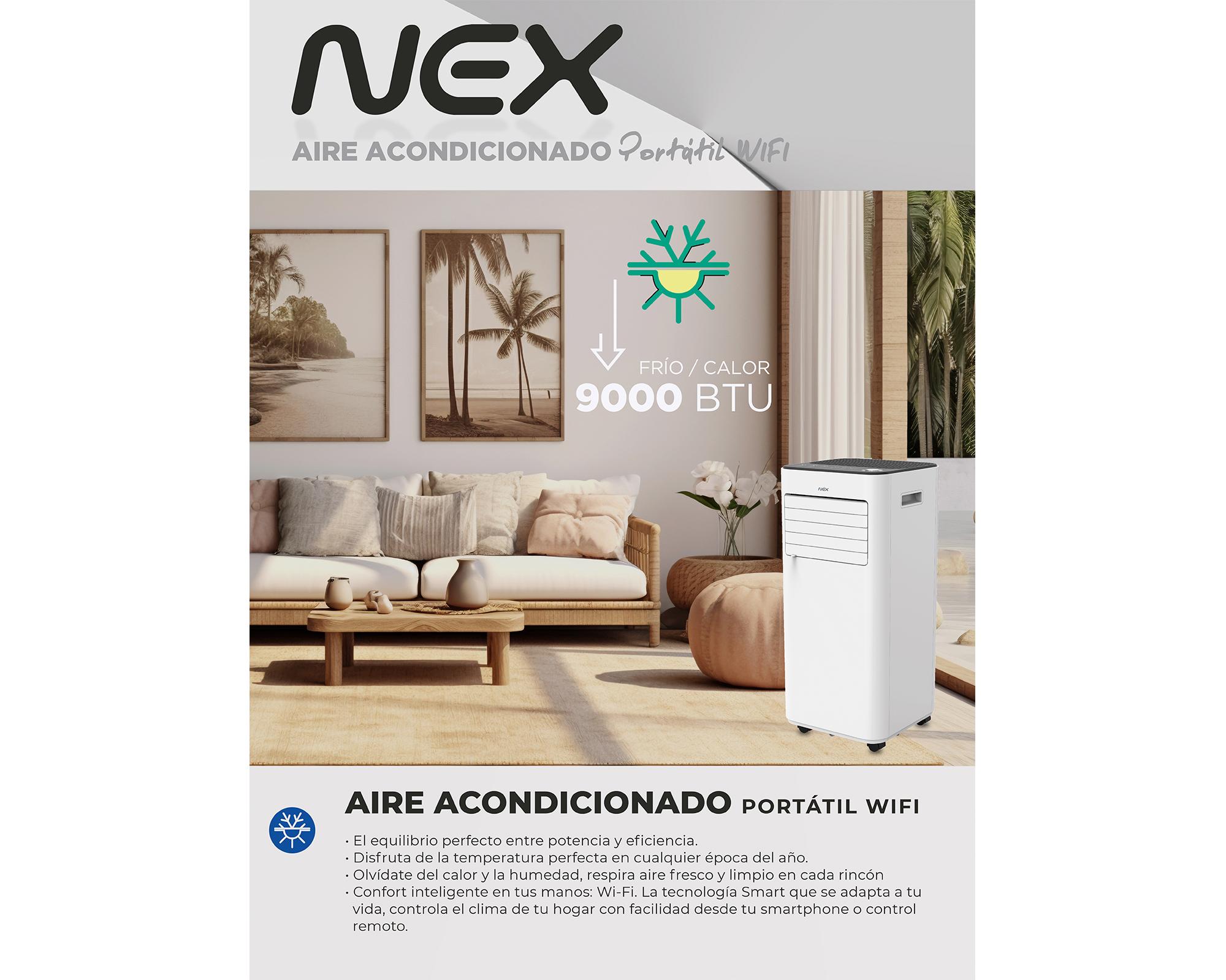 Aire acondicionado 9000BTU ACP09288-FCWIFI-5