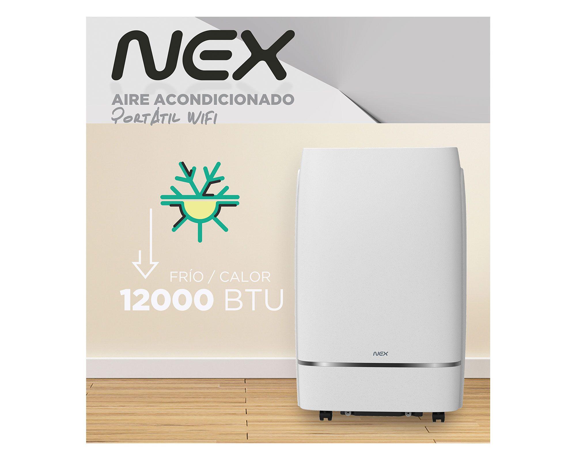 Aire acondicionado portátil 12000BTU frio/calor ACP12188-FCWIFI-3