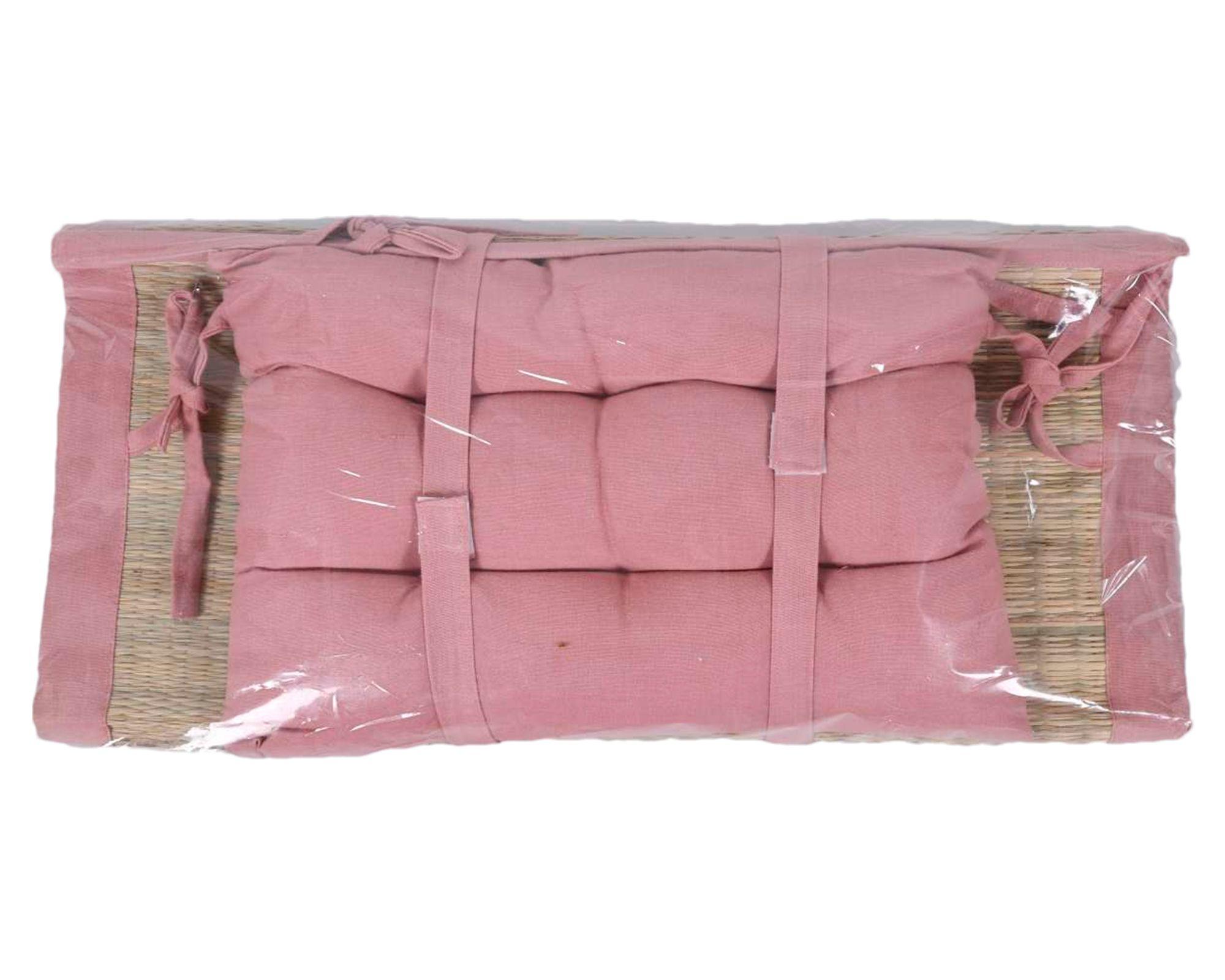 Esterilla playa Almohadón rosa viejo 60x180 cm-2