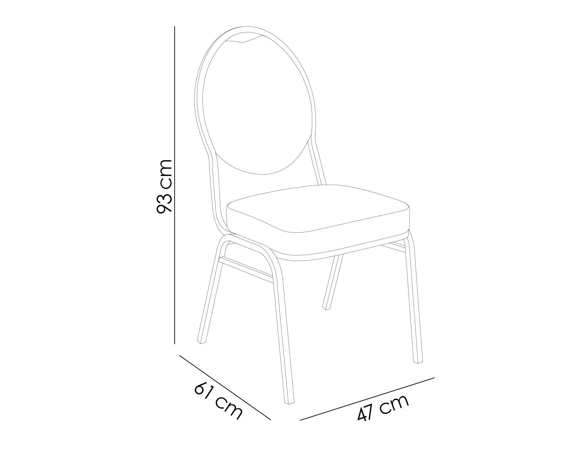 Silla Casino azul-6