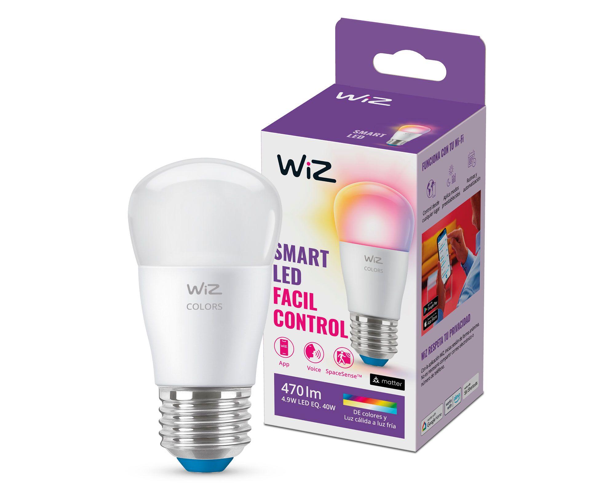 Ampolleta inteligente Led 4.9W E27 RGB Mini P45 WiFi-2