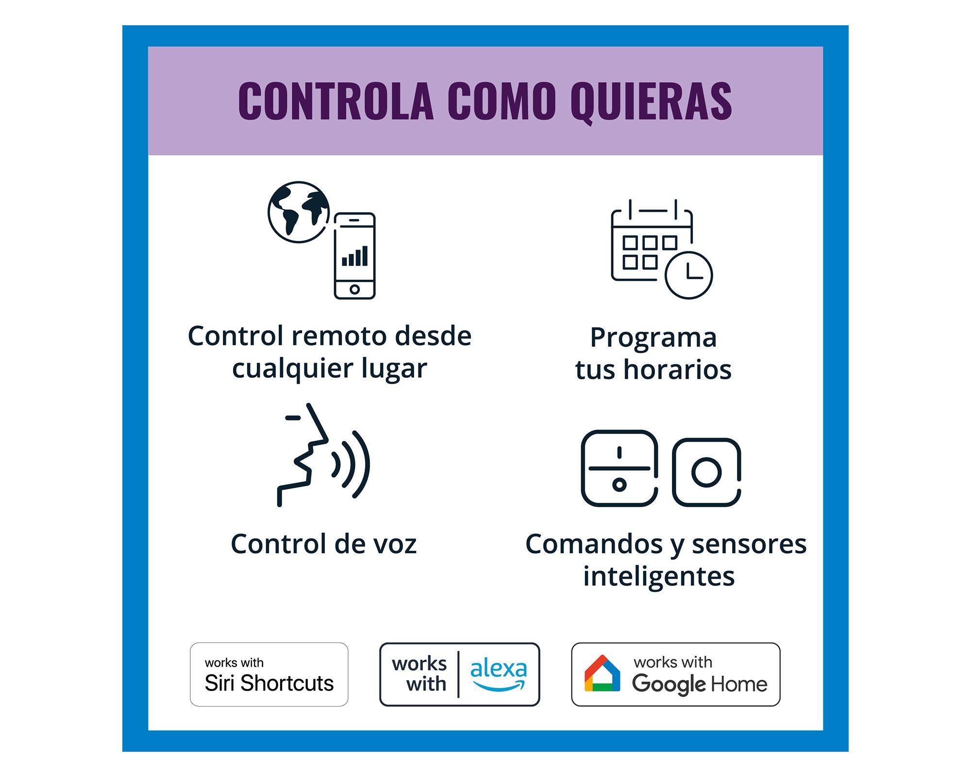 Ampolleta inteligente Led 4.9W E27 RGB Mini P45 WiFi-4