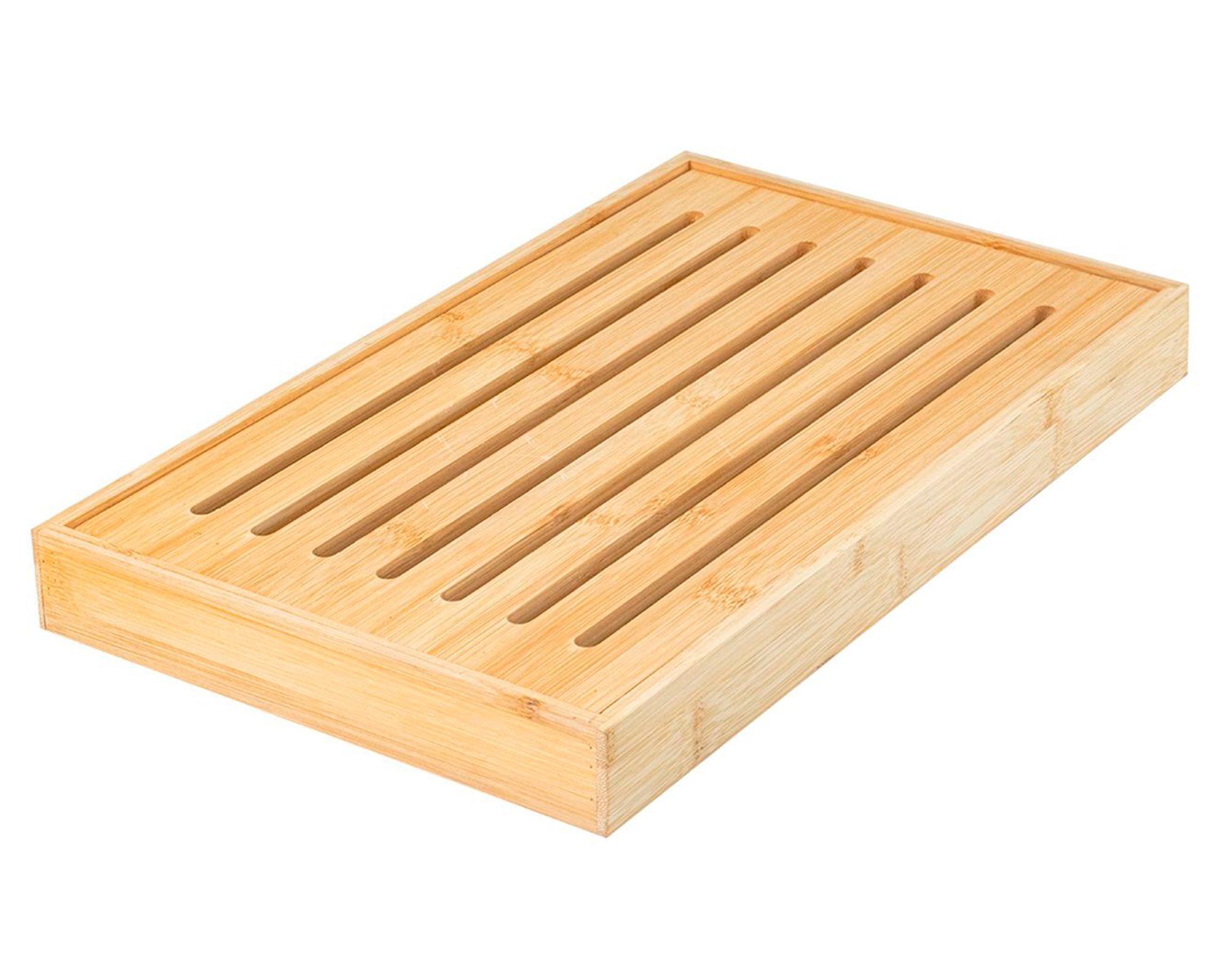 Tabla para migas de pan café 3.5x37x22 cm-0