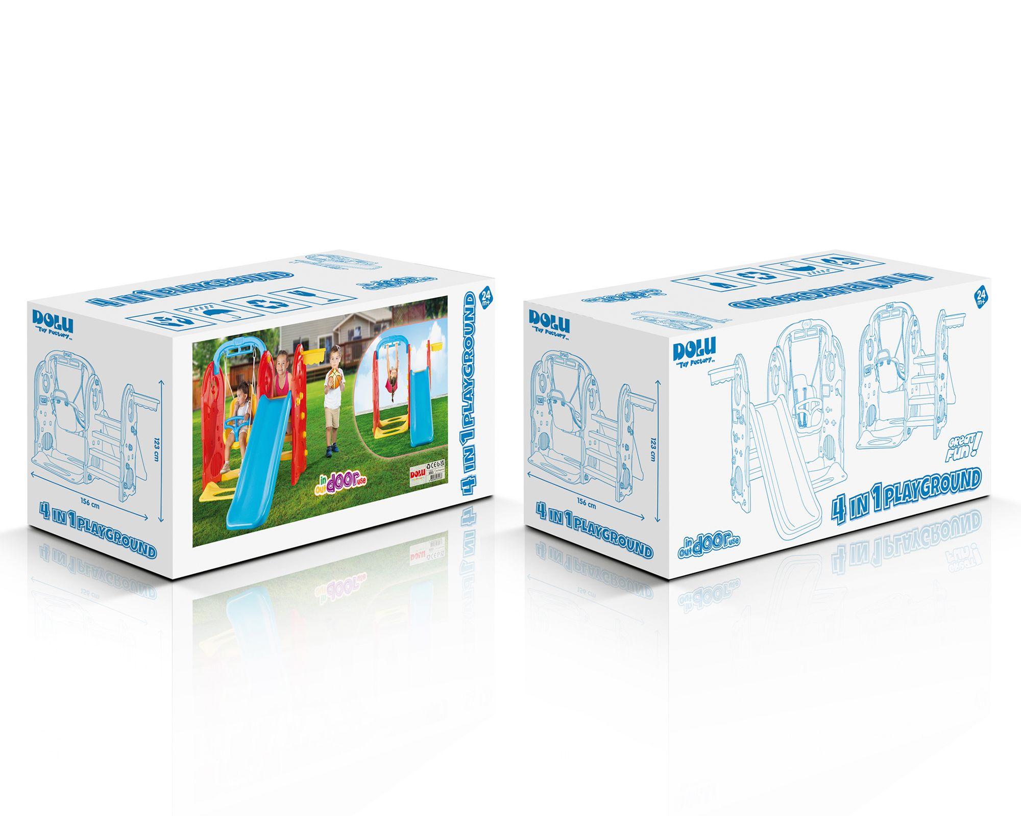 Centro de juego infantil 4 en 1-2