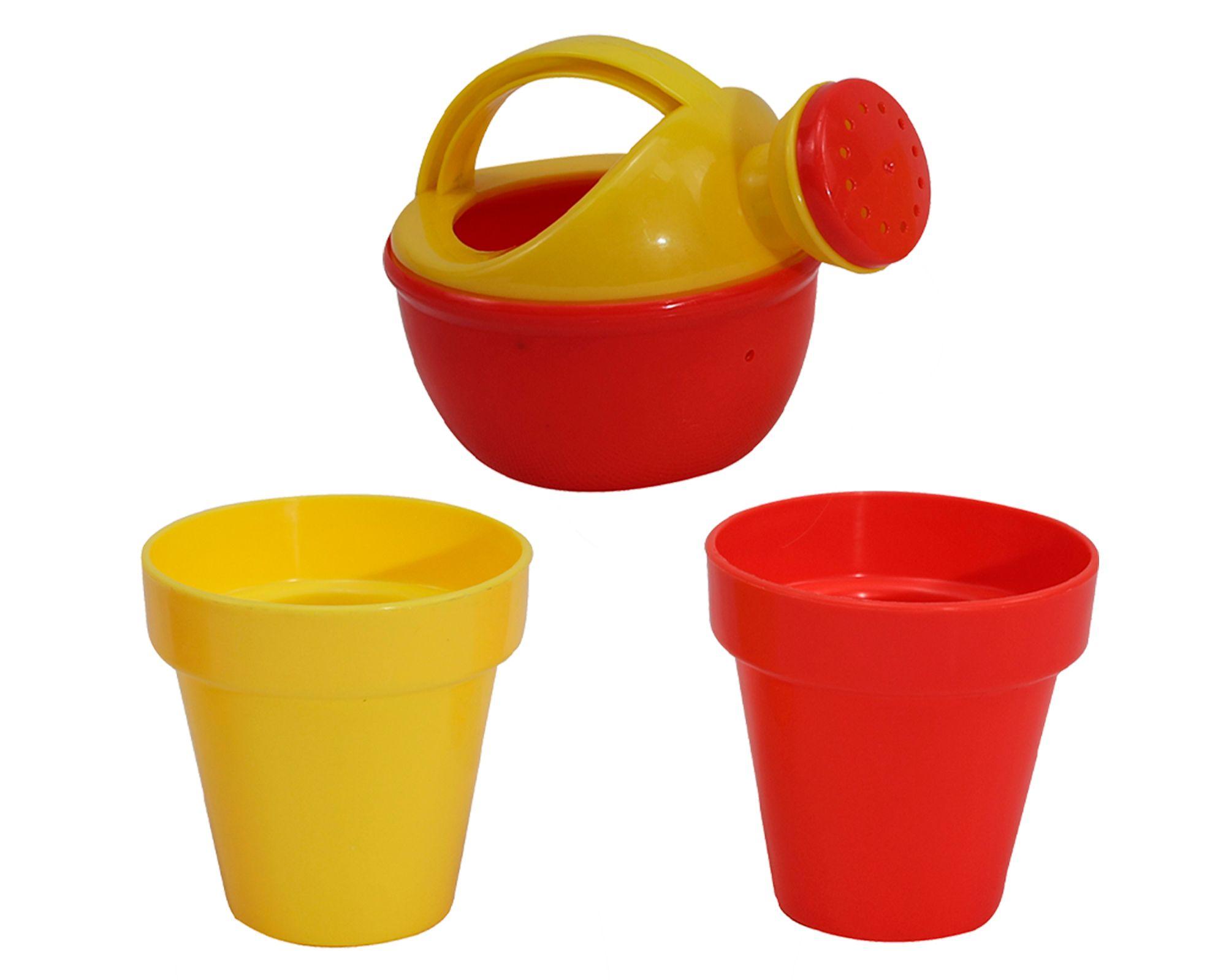 Carretilla + accesorios jardinería infantil-3