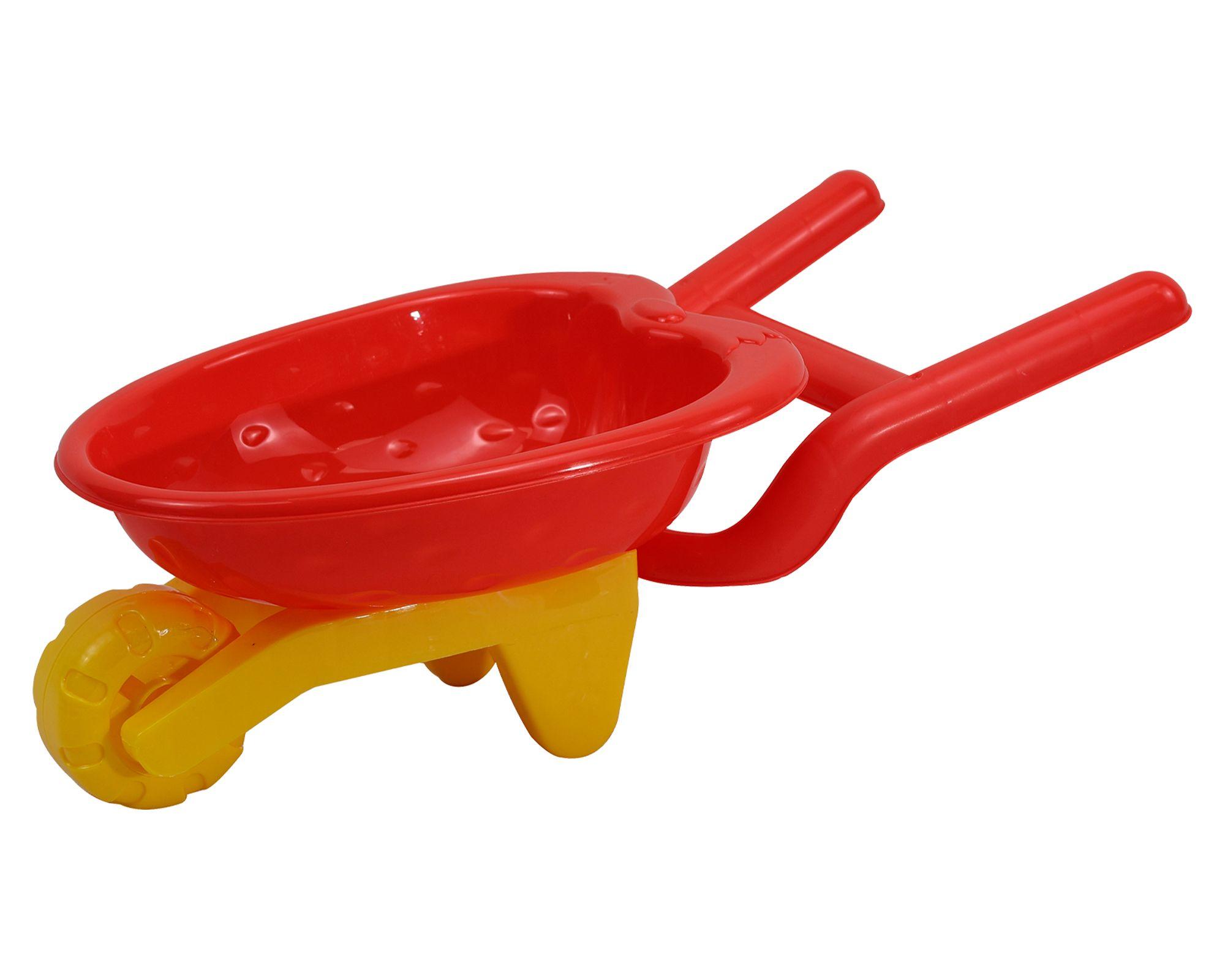 Carretilla + accesorios jardinería infantil-1