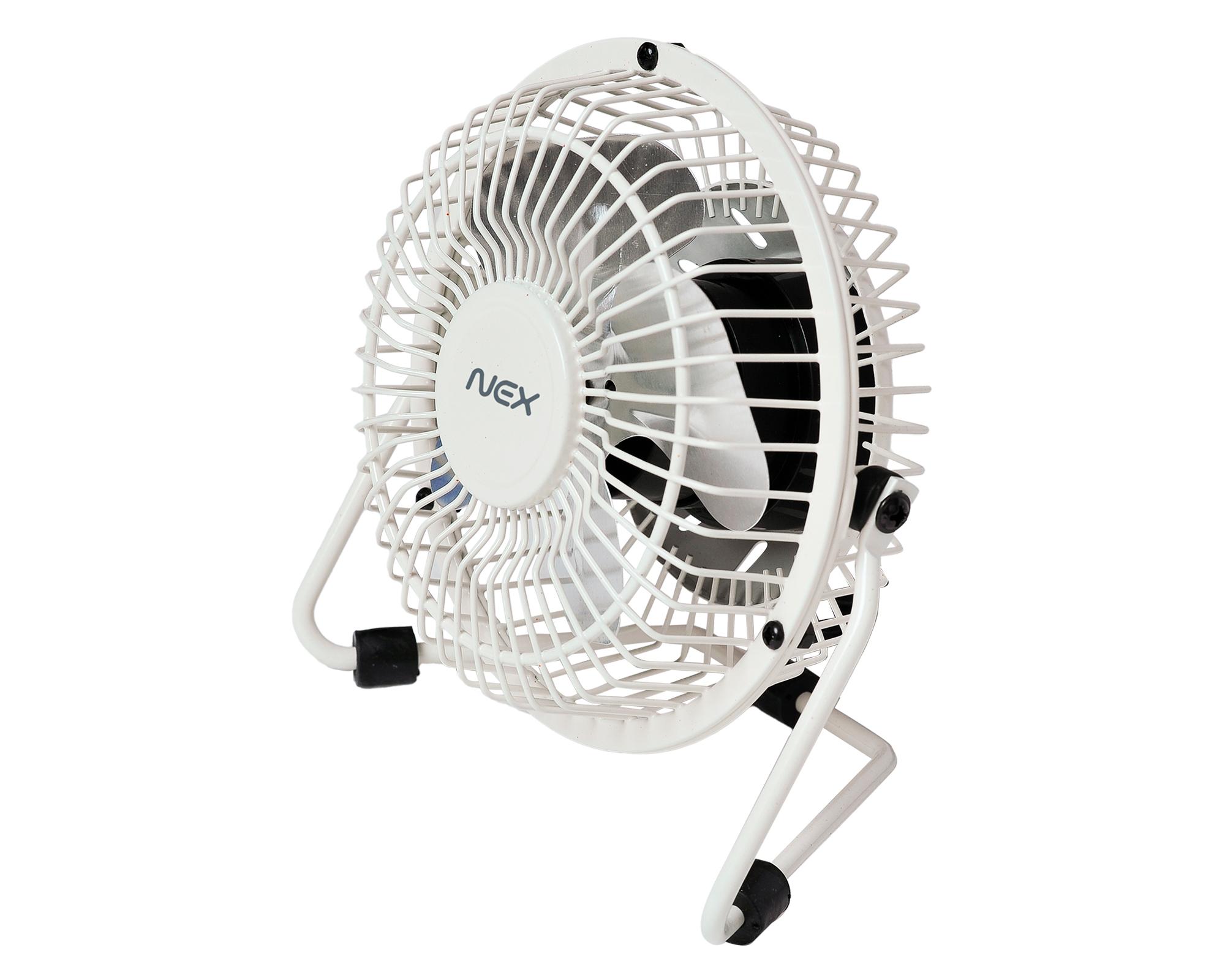 Ventilador USB 4'' UFN2201-WHT-1