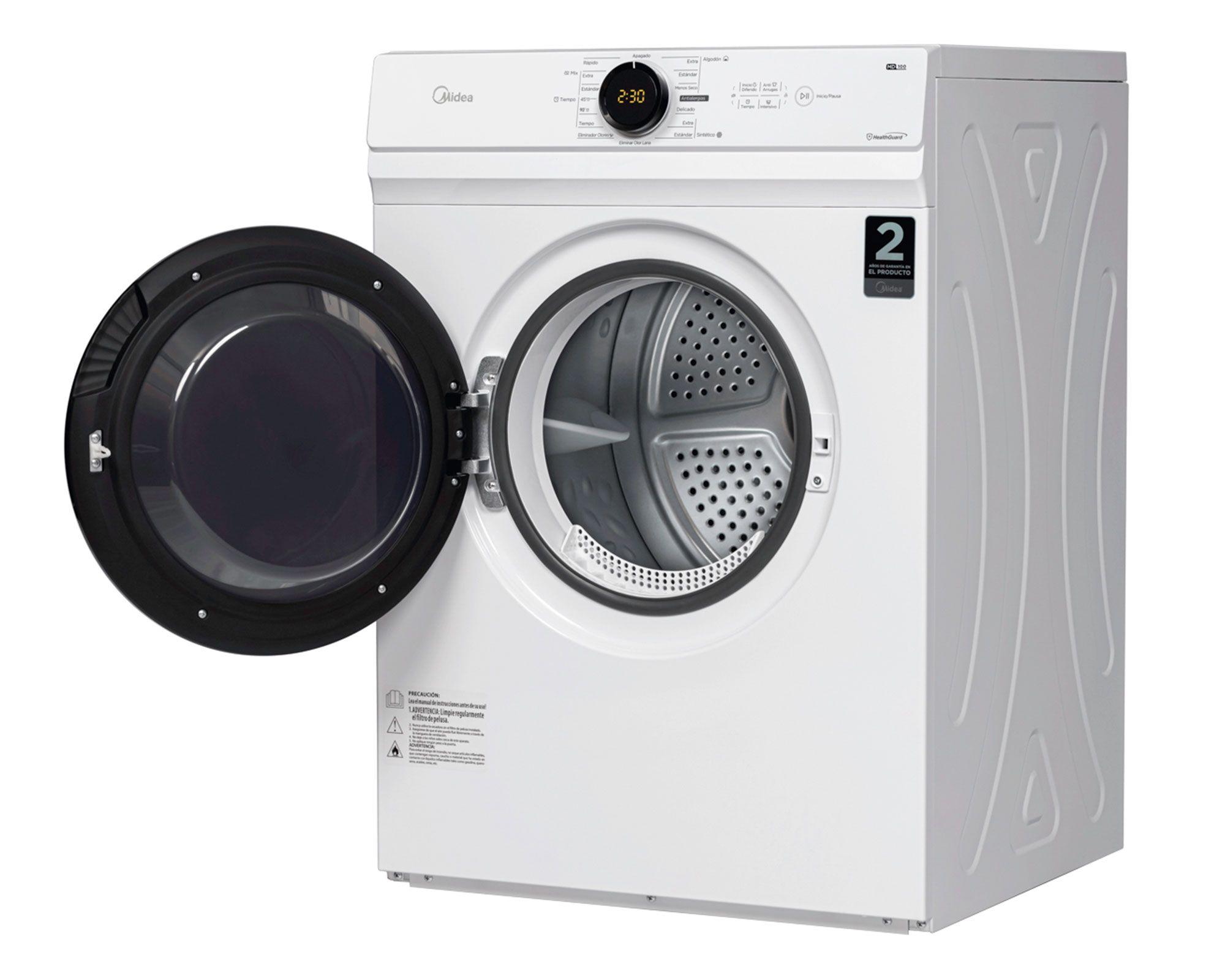Secadora carga frontal 10 kg MD100A100/W-3