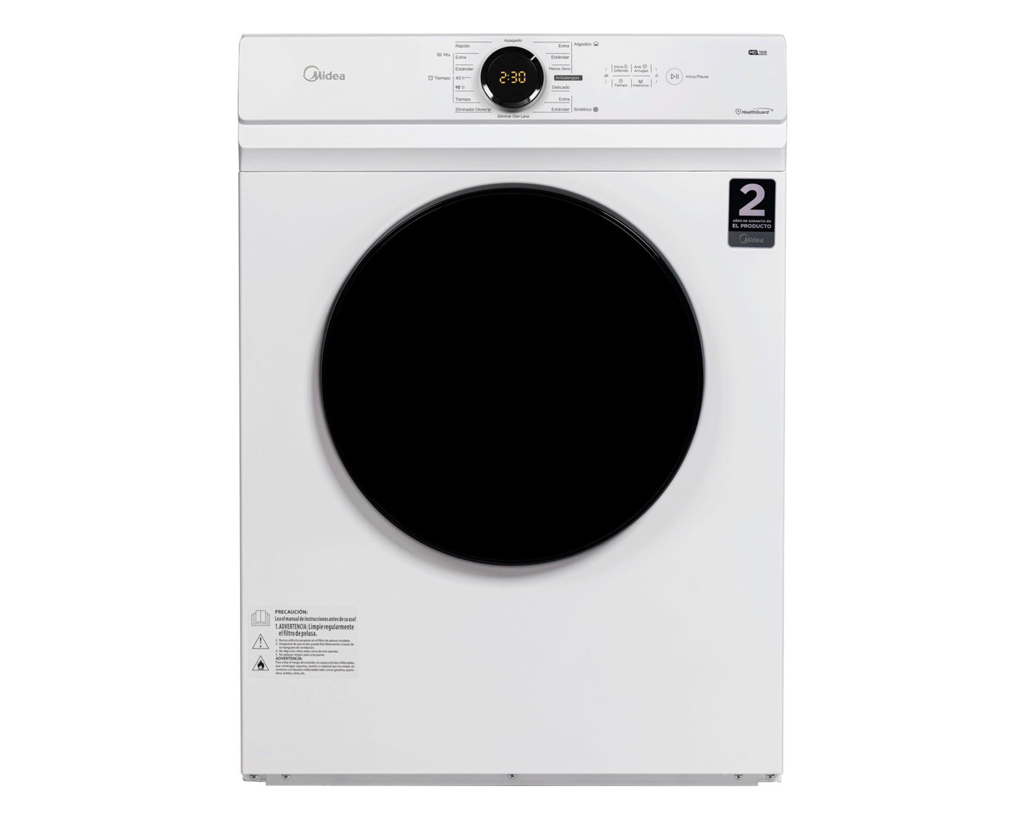 Secadora carga frontal 10 kg MD100A100/W-0