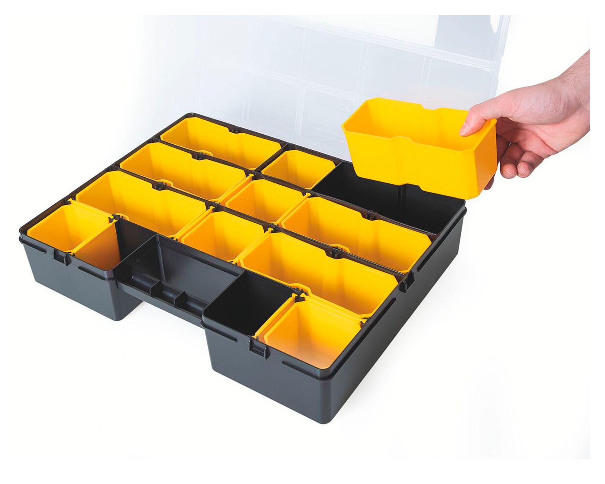 Maleta organizadora 46x38x8 cm negro/amarillo-2