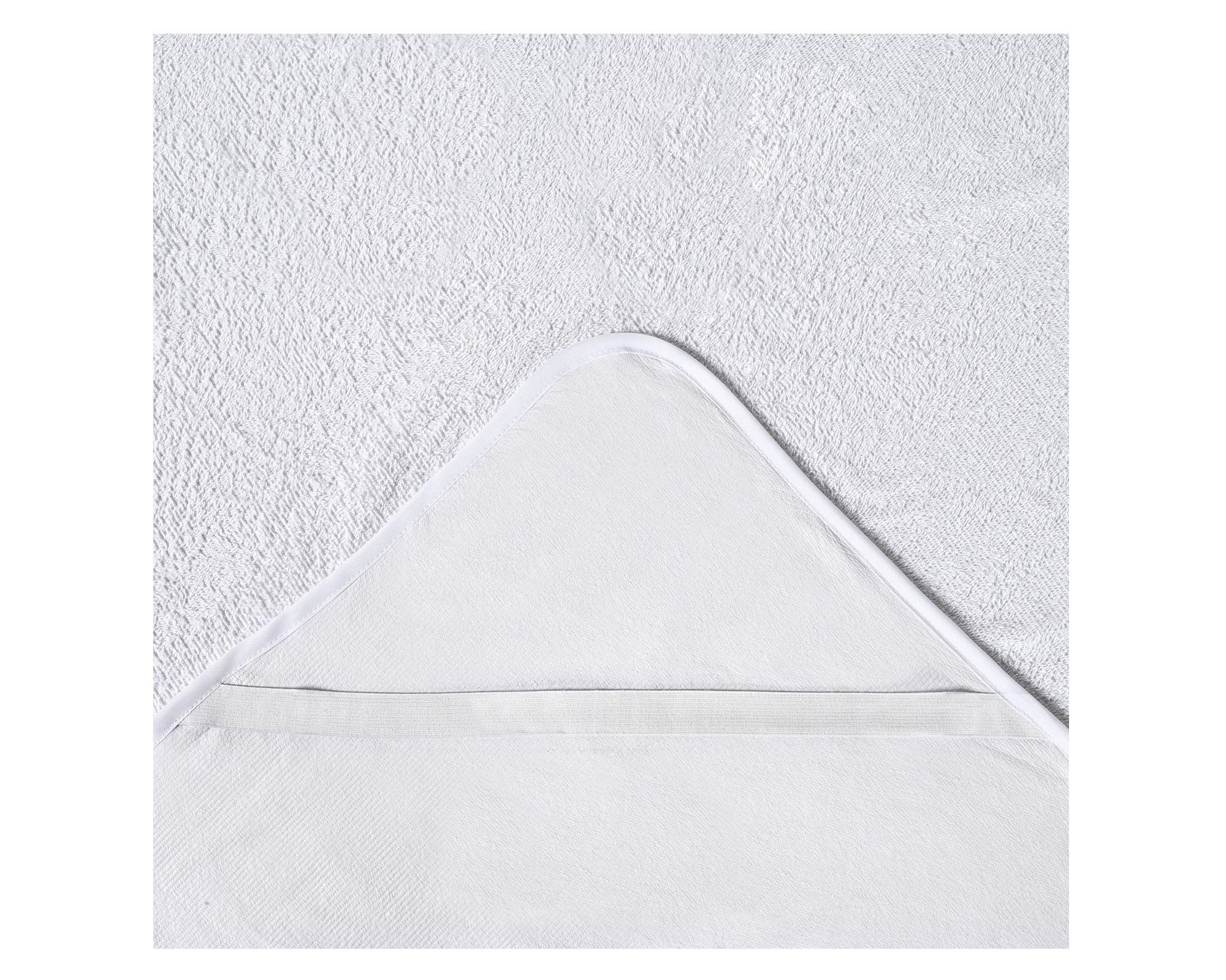 Cubrecolchón Terry Waterproof blanco King-1