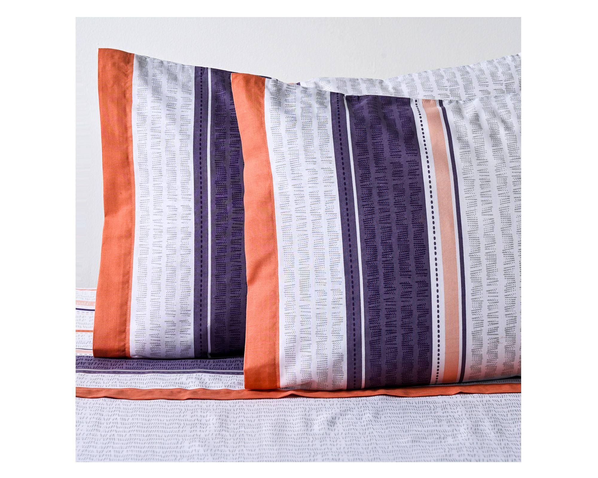 Sábanas 2 plazas 144 hilos Loden estampada-1