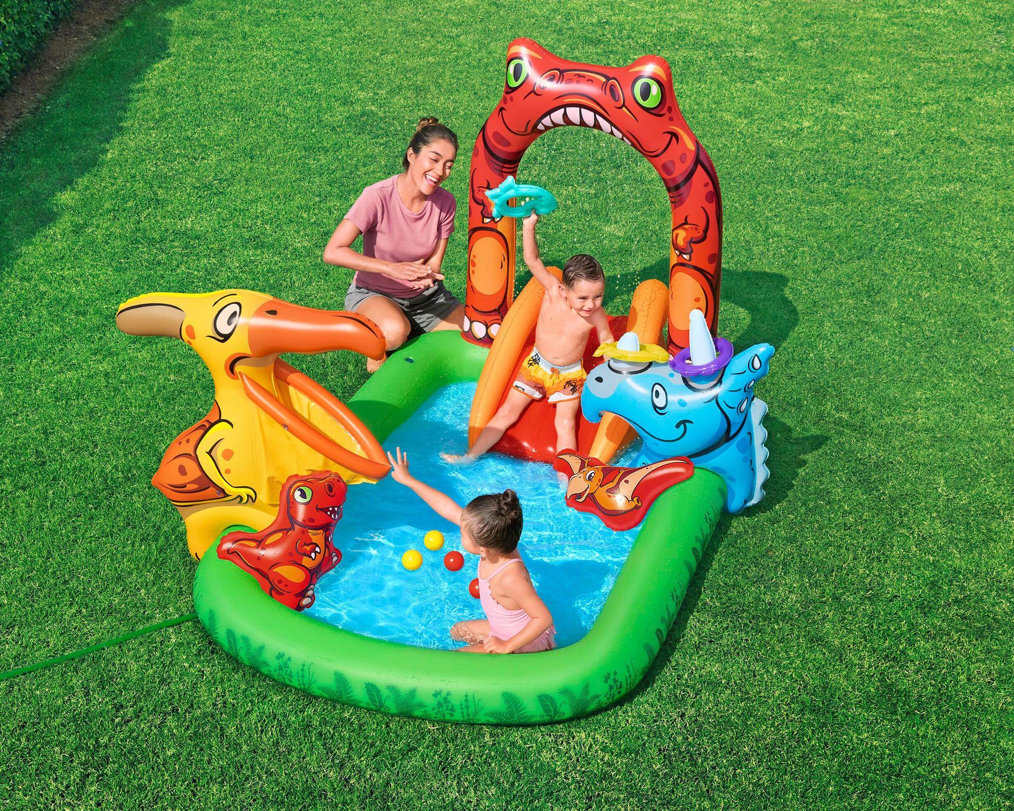 Centro juego Jurassic Splash 190 L 241x140x137 cm-2