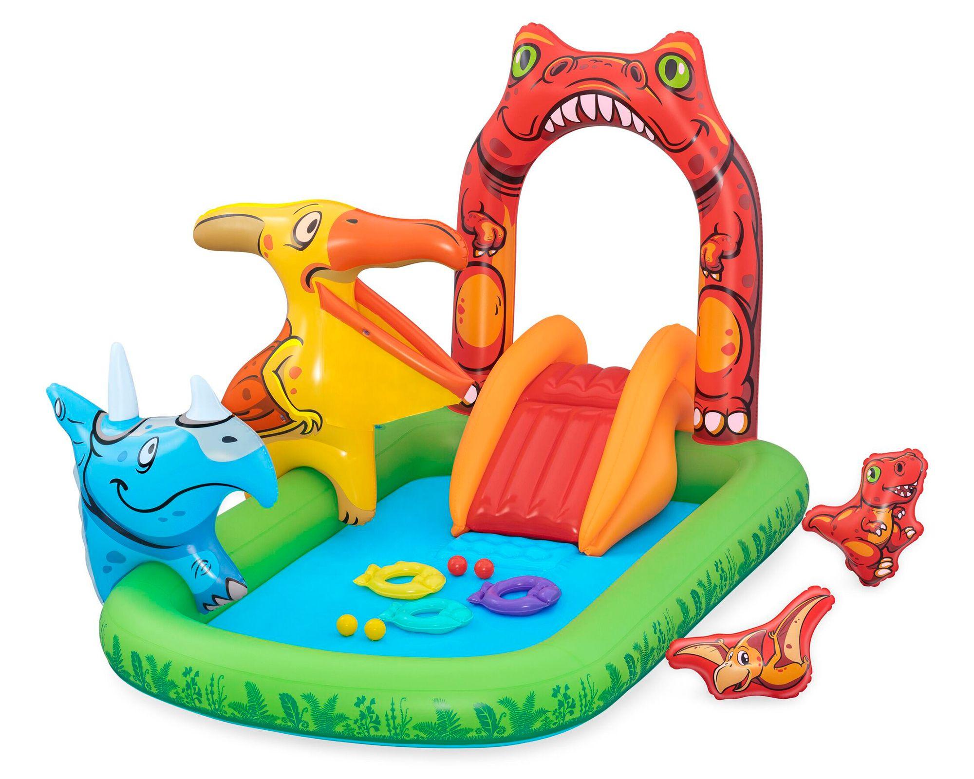 Centro juego Jurassic Splash 190 L 241x140x137 cm-0