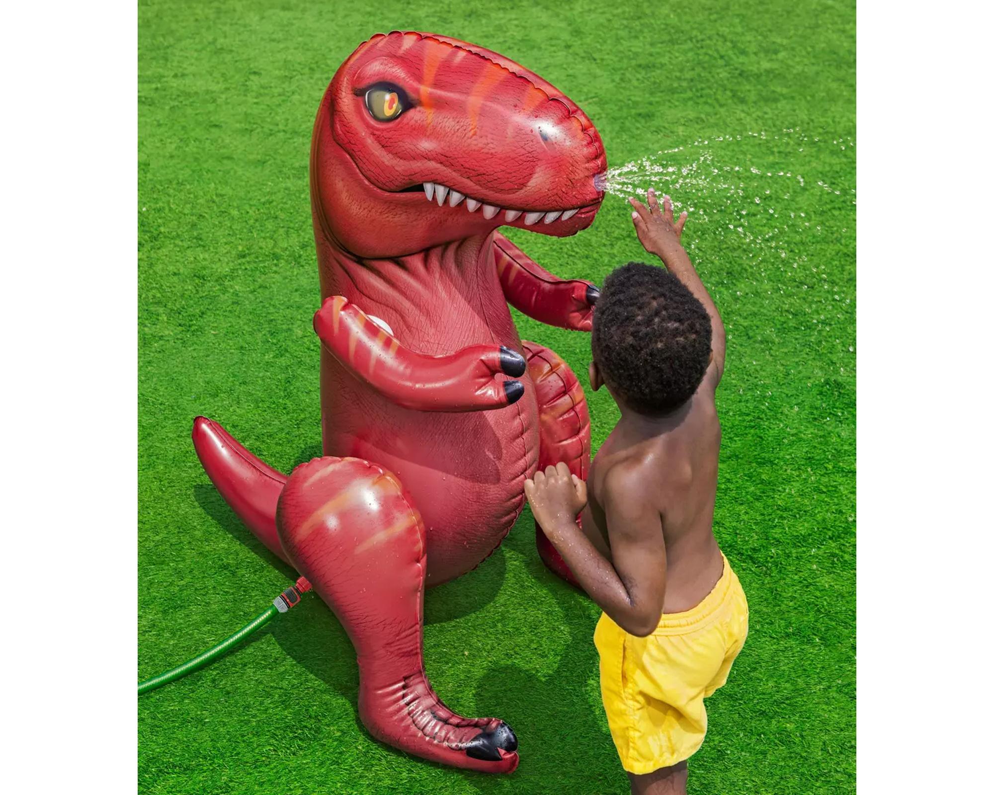 Juego de agua aspersor Dinosaurio 122 cm-6