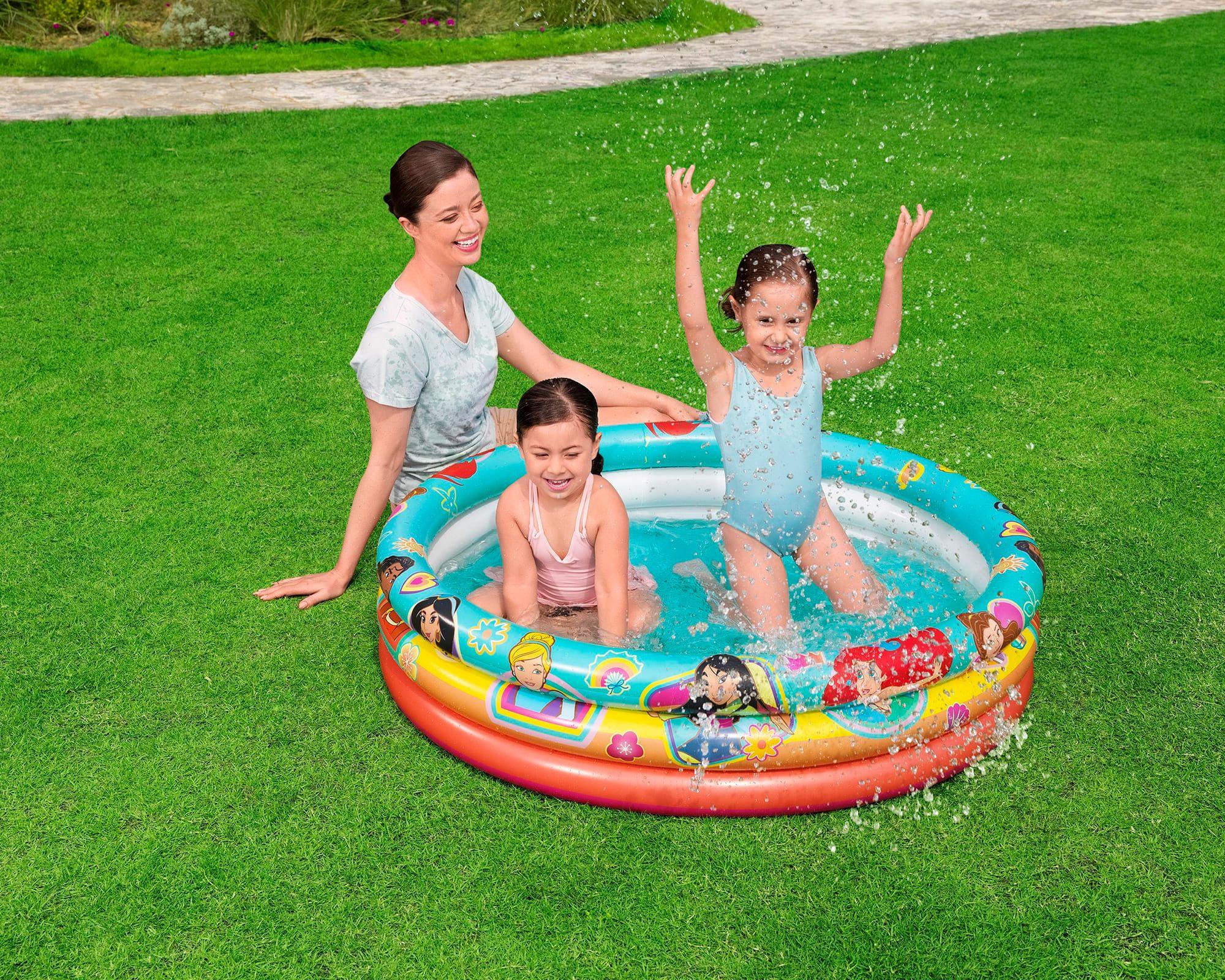 Piscina inflable Princesas Disney 200 L 122 cm-2
