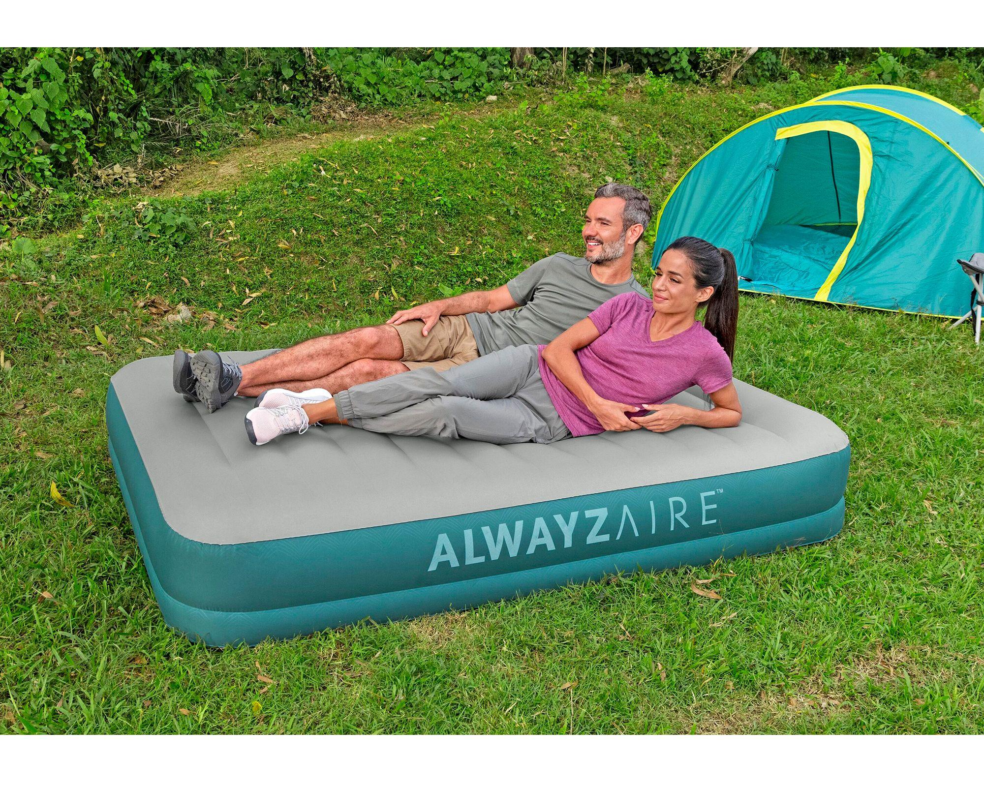 Colchón inflable Queen 36x152x203 cm AlwayzAire-2