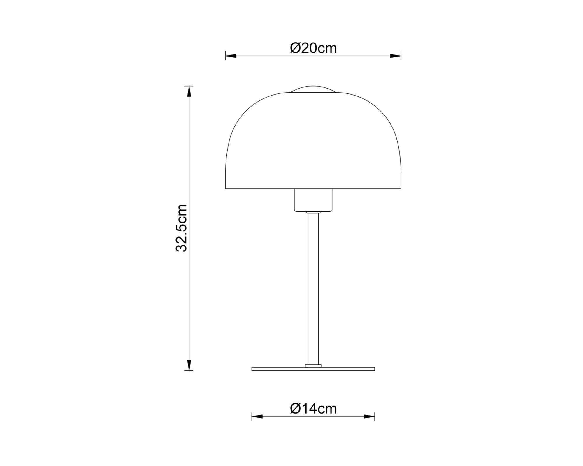 Lámpara escritorio 1L E27-3