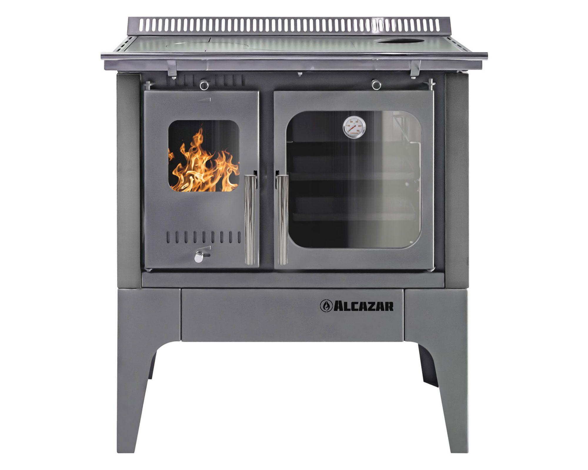 Cocina a leña Europea S800 gris-0