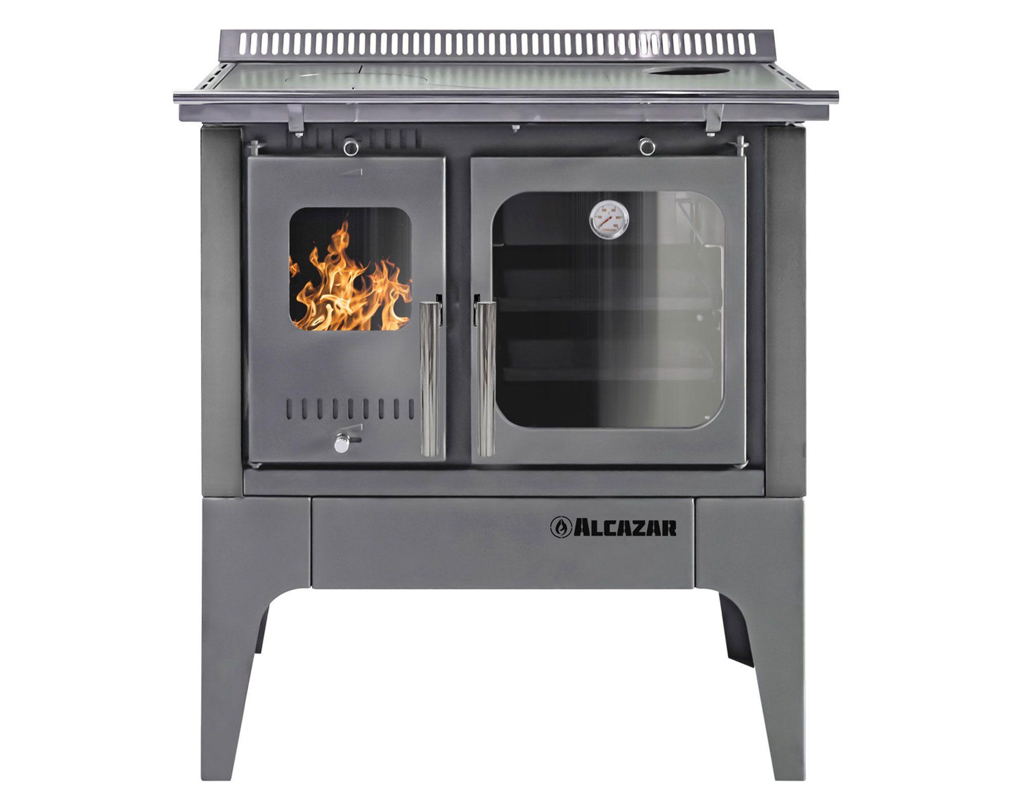 Cocina a leña Europea S900 gris-0