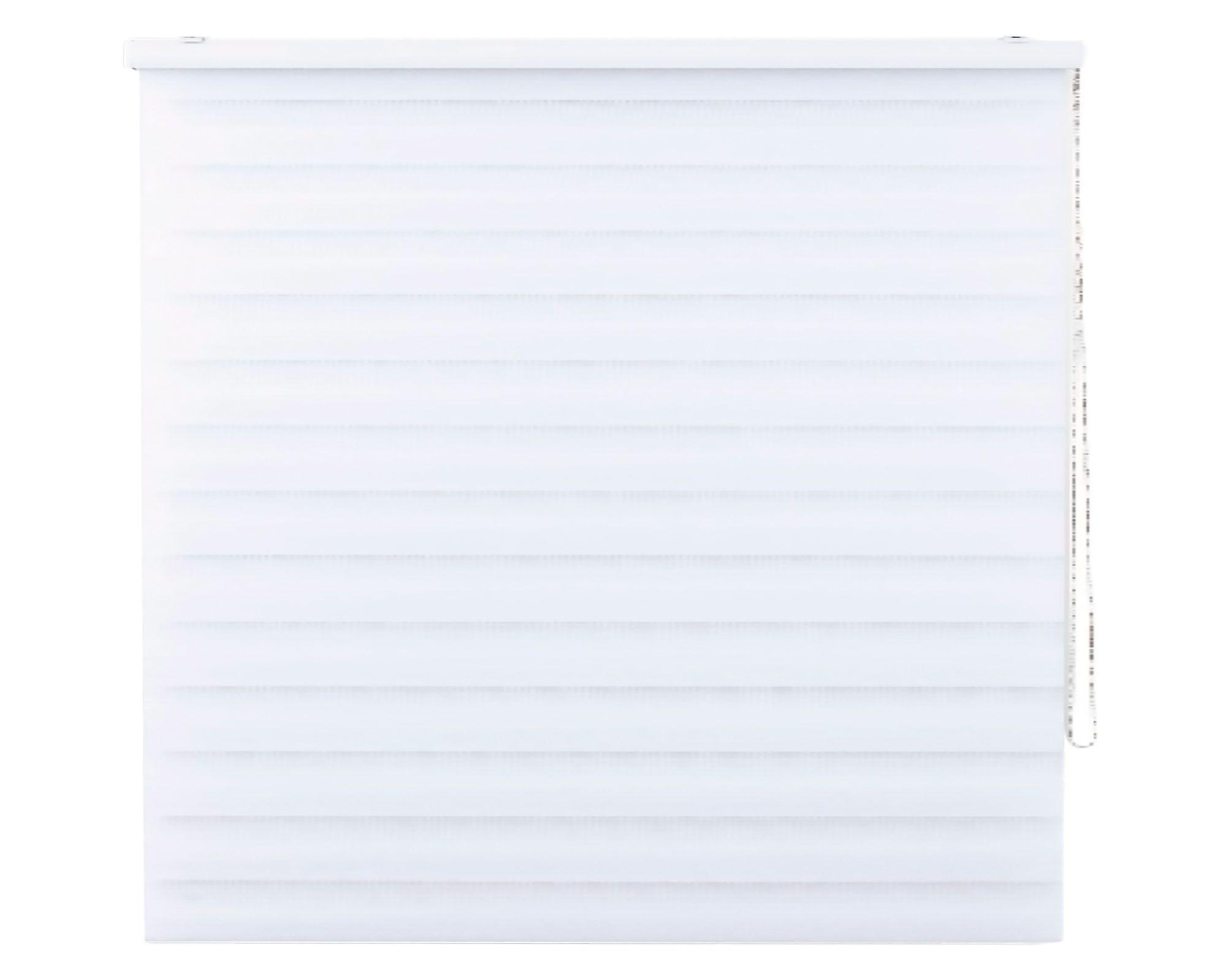 Cortina roller Dúo con cenefa 150x250 cm blanco-0