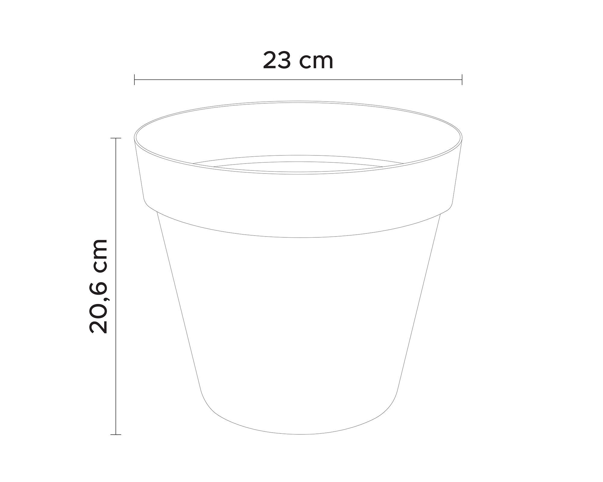 Maceta Amalia pot natural 23 cm-4