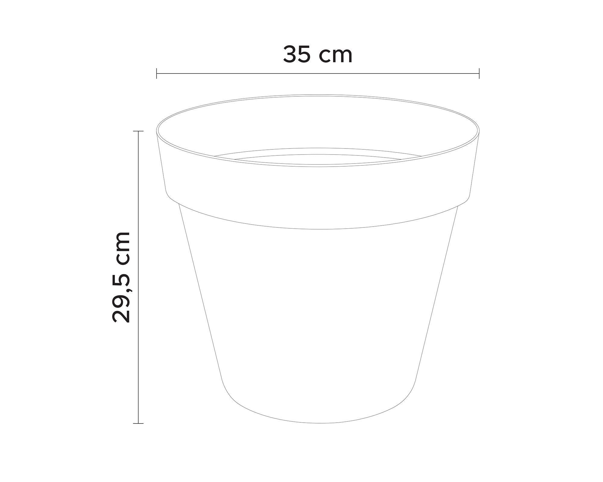 Maceta Amalia pot natural 35 cm-4