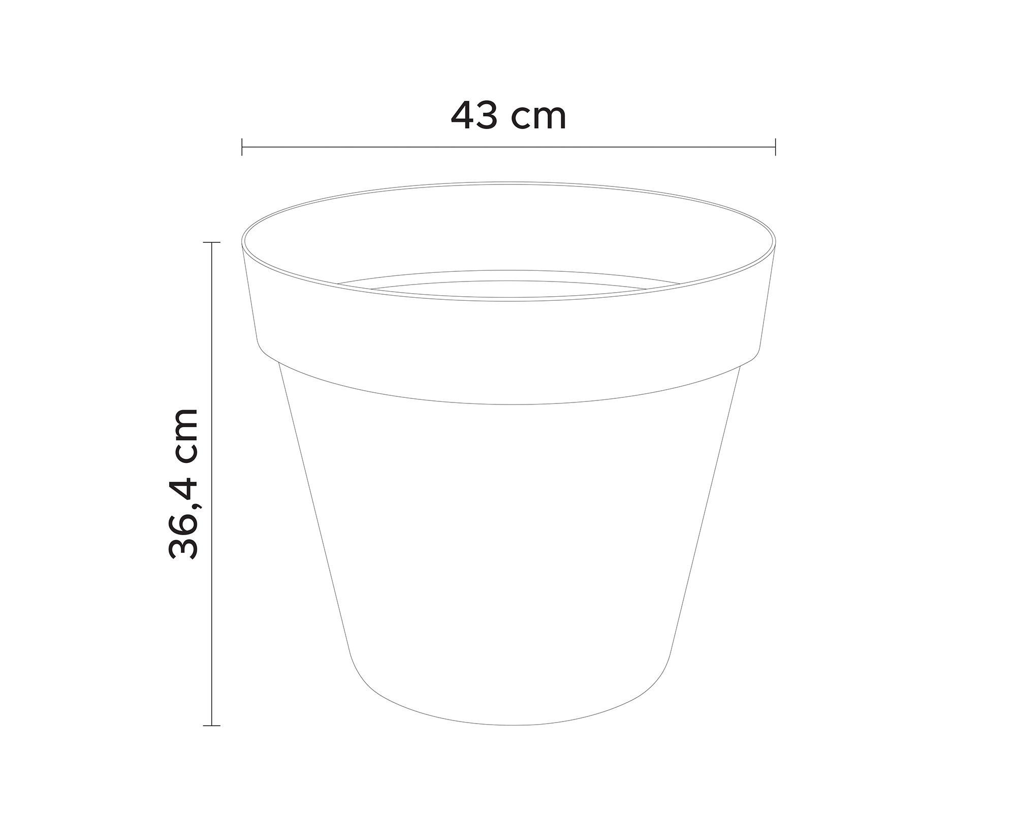 Maceta Amalia pot natural 43 cm-4