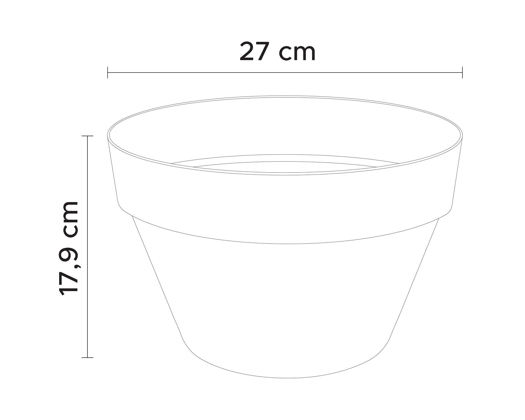 Maceta Amalia bowl antique 27 cm-3
