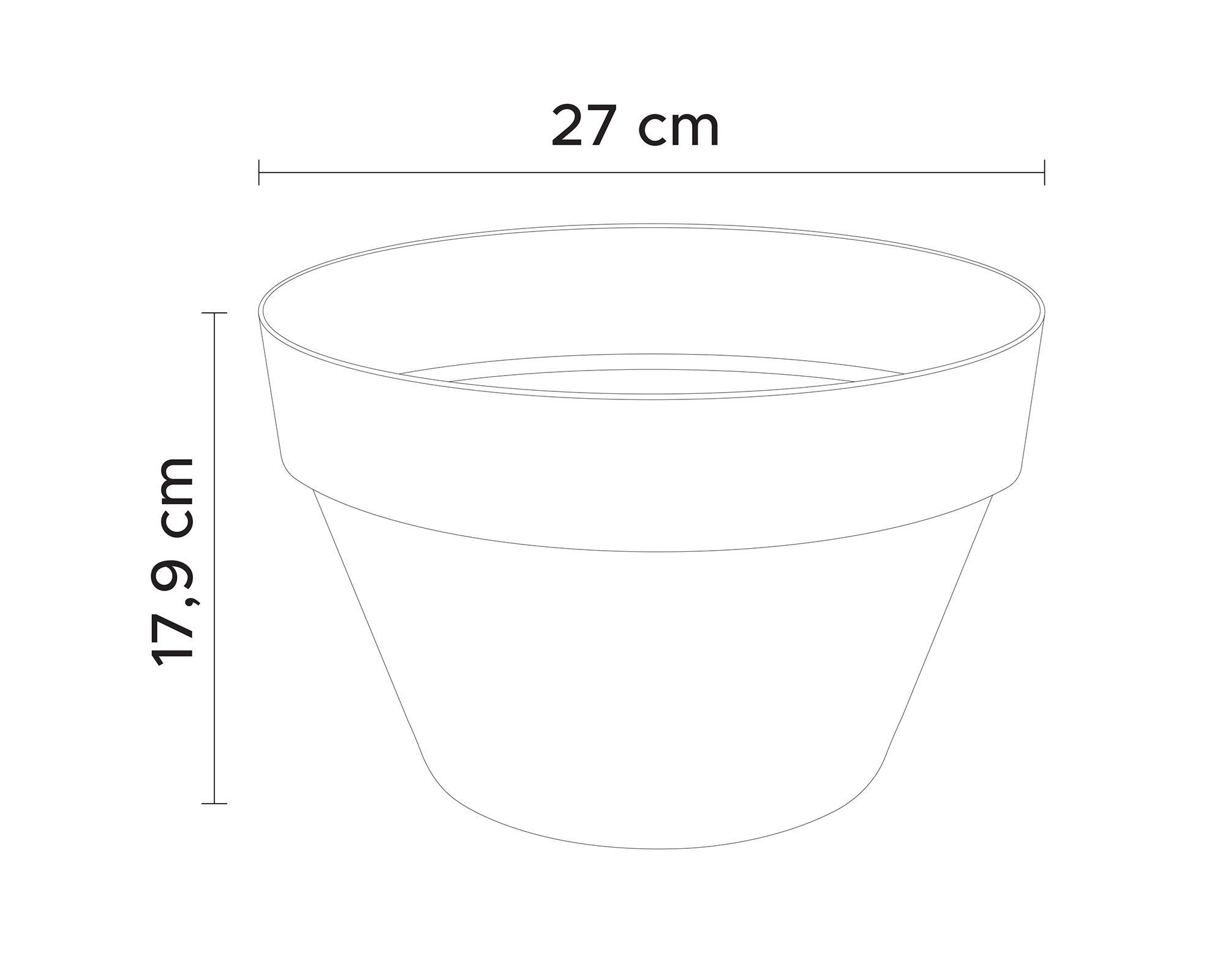 Maceta Amalia bowl natural 27 cm-3