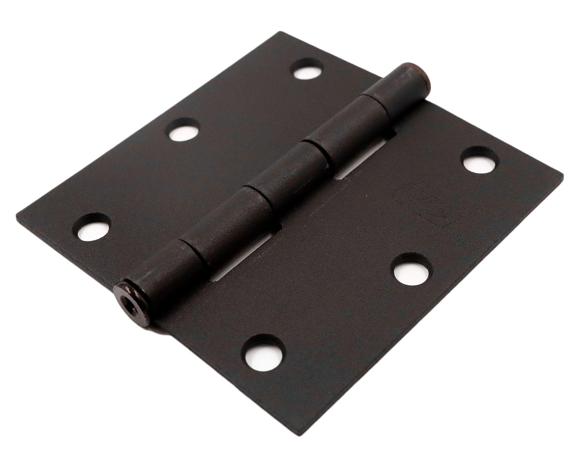 Bisagra 3x3'' L88 negro 3 unidades-3