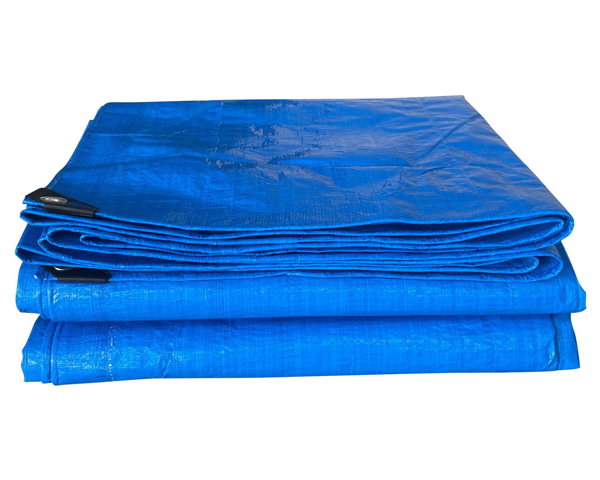 Cubre piso para carpas azul 300x400 cm-2
