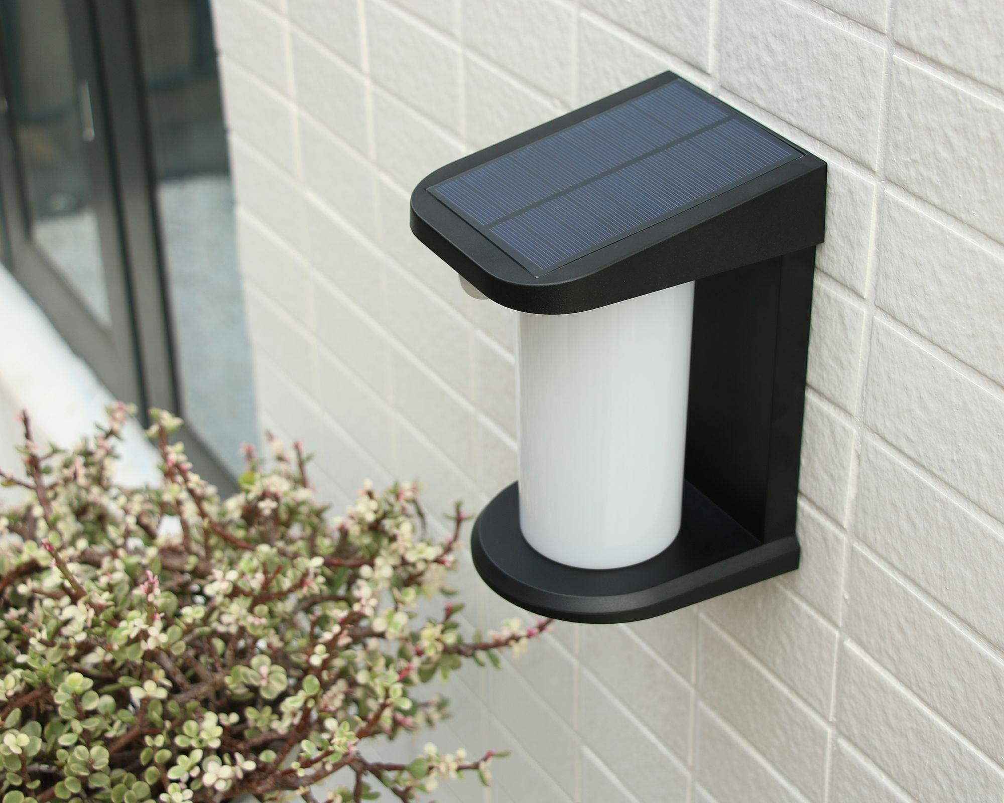 Aplique solar 100 lúmenes base contra agua-4
