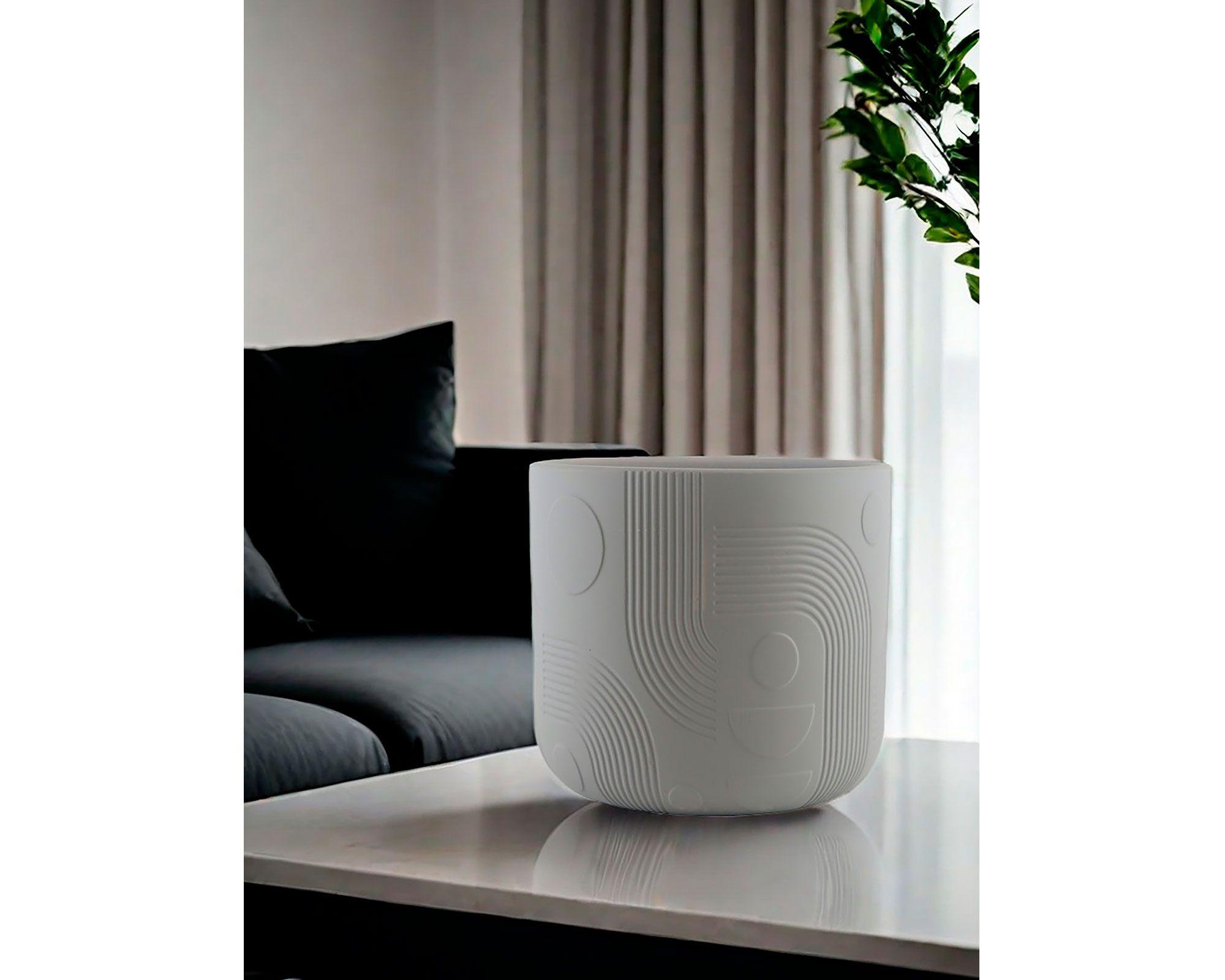 Maceta Midcentury gris-5