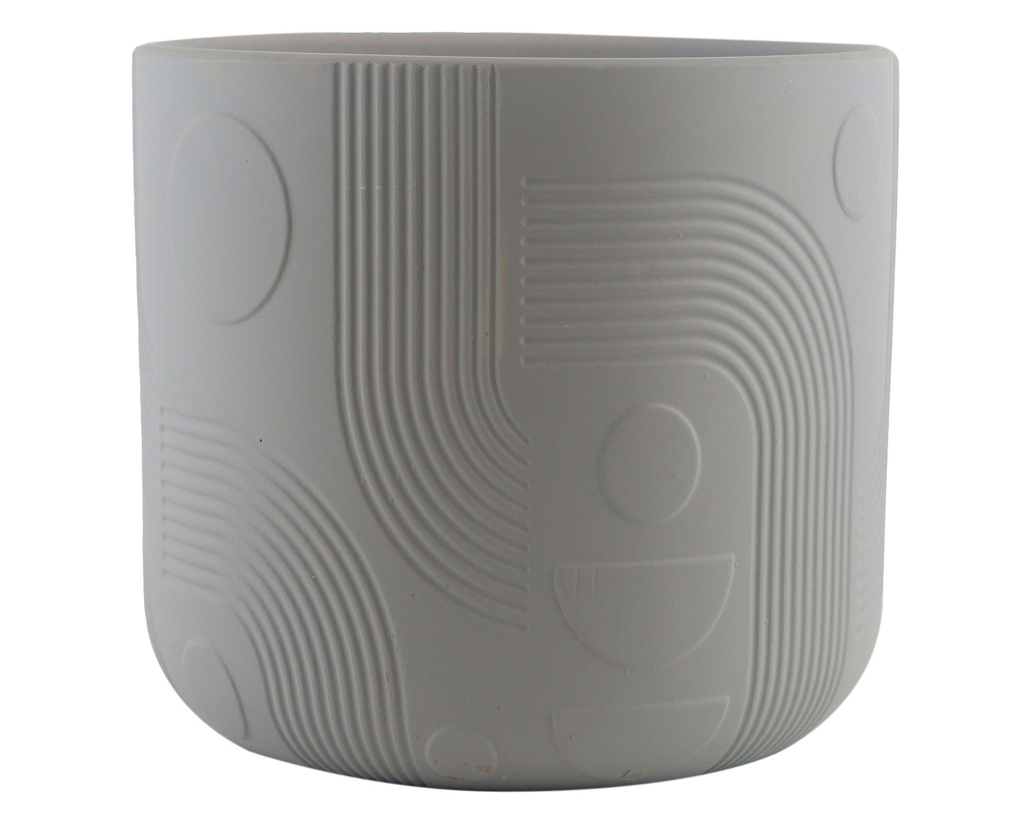 Maceta Midcentury gris-3