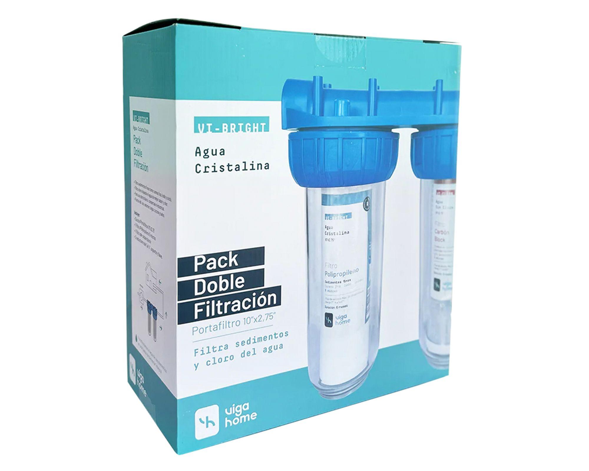 Pack doble filtración sedimentos/cloro -2