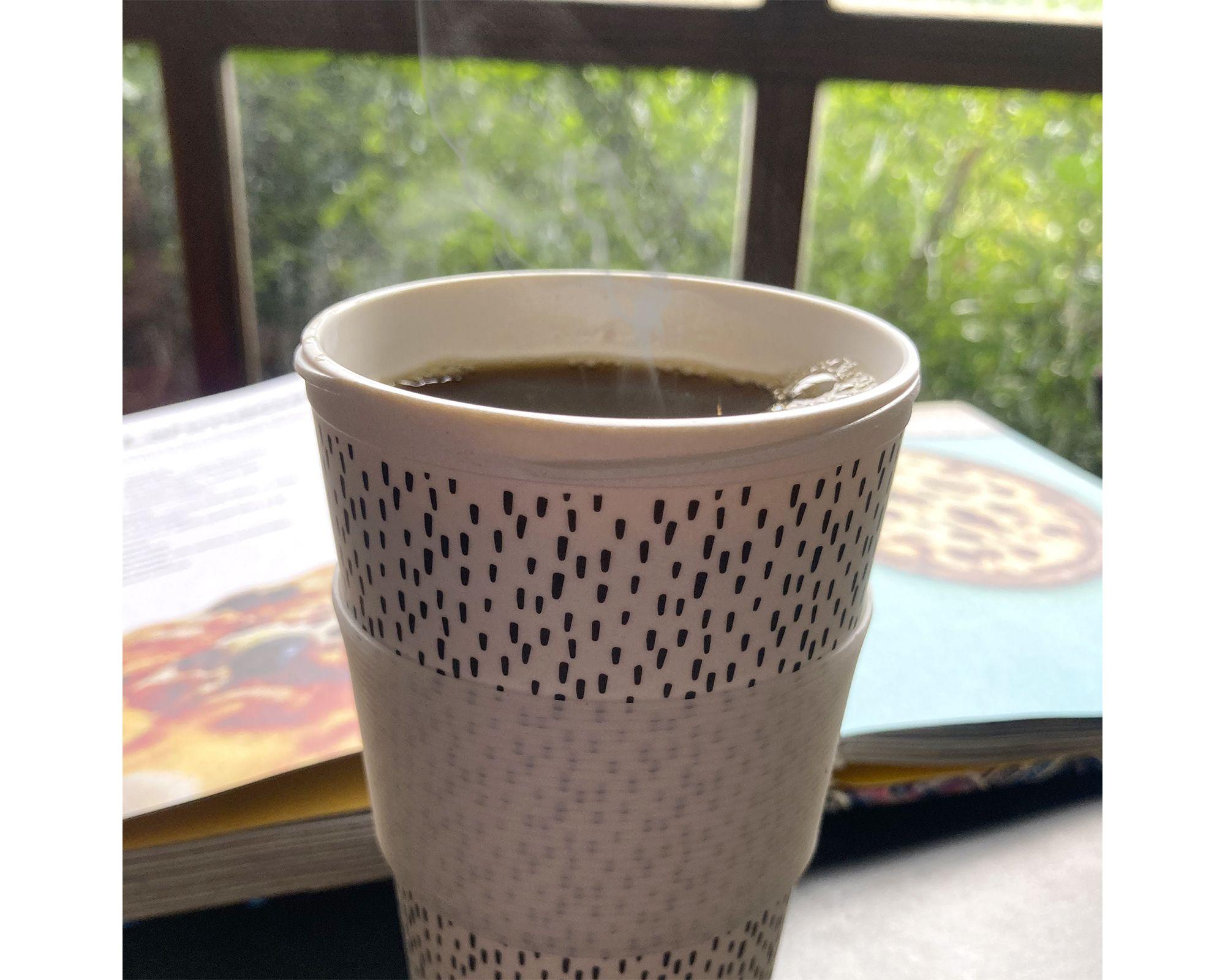 Mug con tapa Puntos 400 ml-1