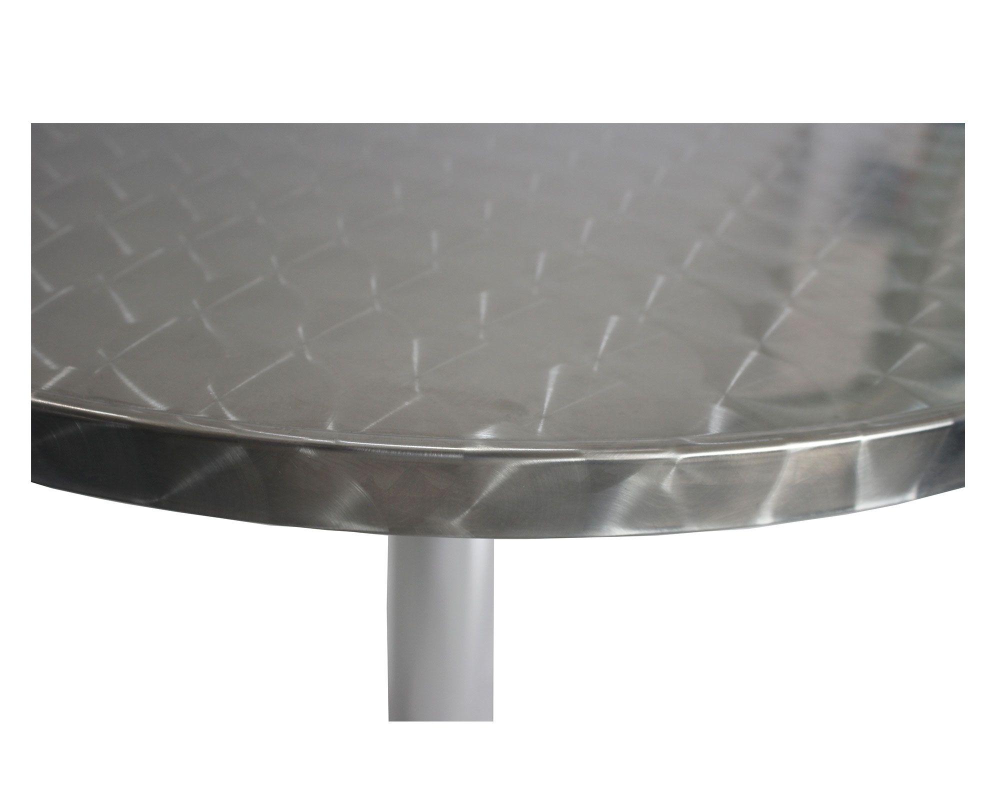 Mesa redonda Bistró aluminio Outzen-2