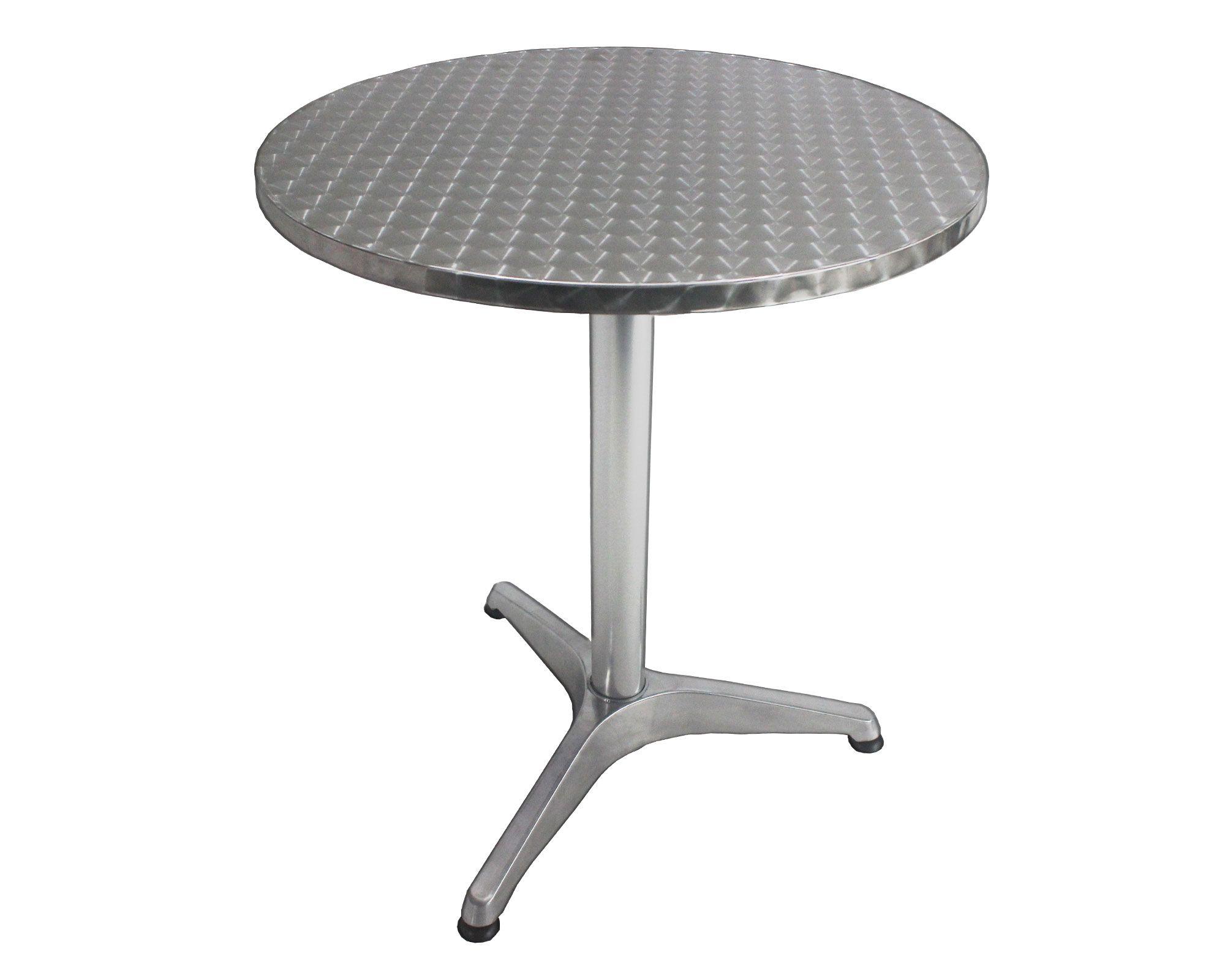 Mesa redonda Bistró aluminio Outzen-1